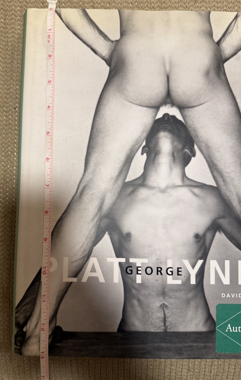 GEORGE PLATT LYNES by David Leddick (2000 HC) SIGNED COPY, 10×13, Lg. B&W, 240pp