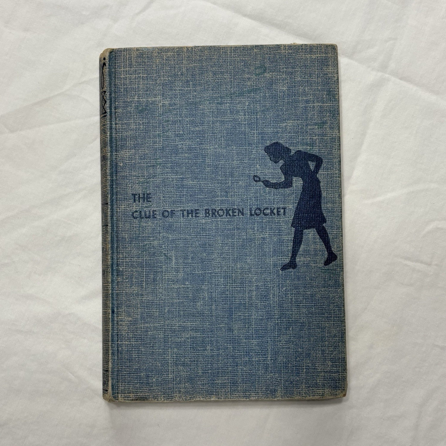 Nancy Drew Mystery Stories The Clue of the Broken Locket HC Keene 1934 G&D