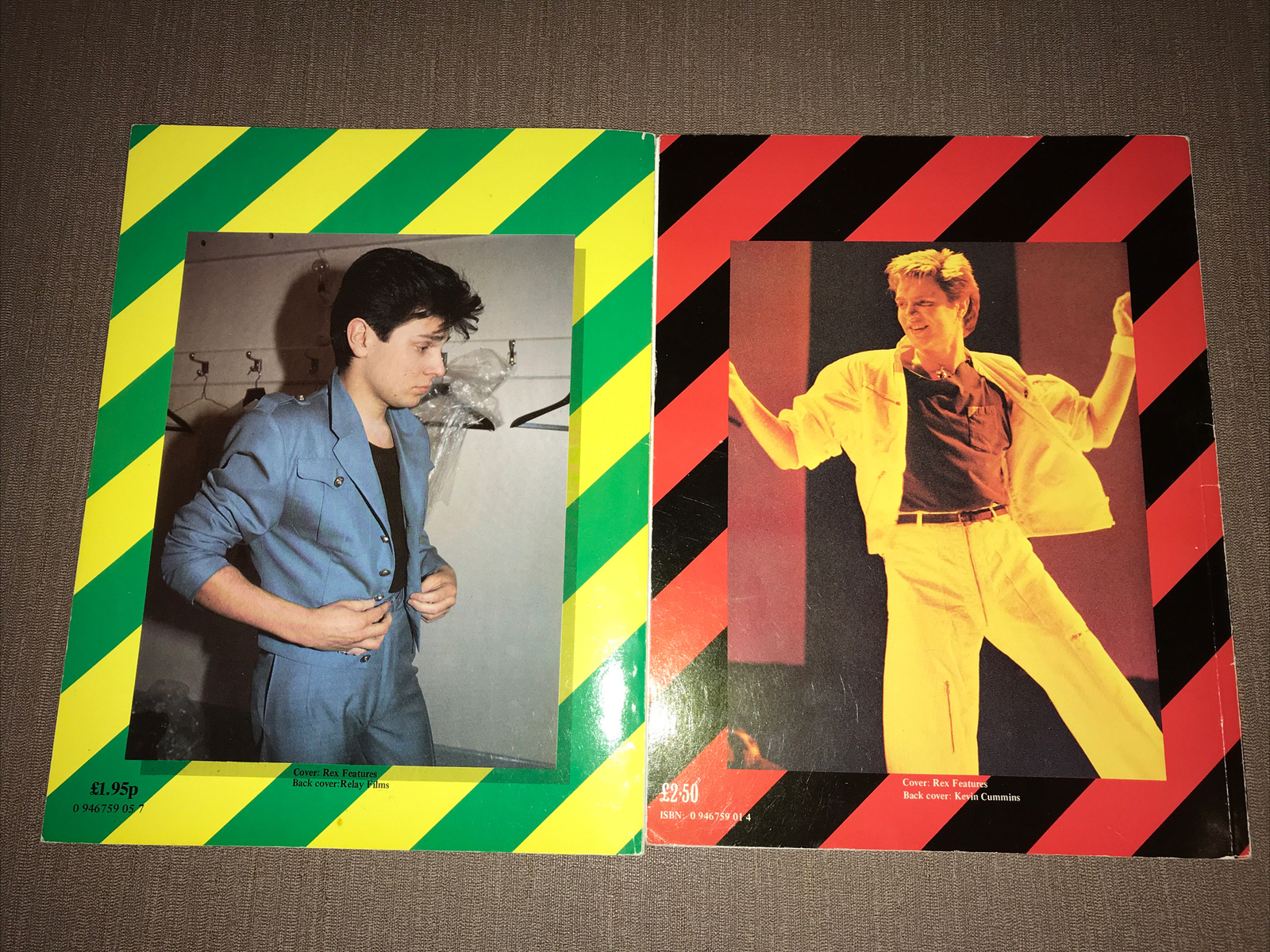 Vintage 80s Duran Duran Scrapbooks Volumes 2 & 3 Softcover Rare UK Editions