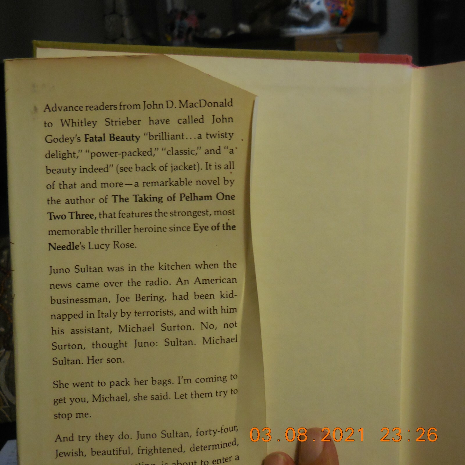 Godey, John – Fatal Beauty – 1st edition – g/g