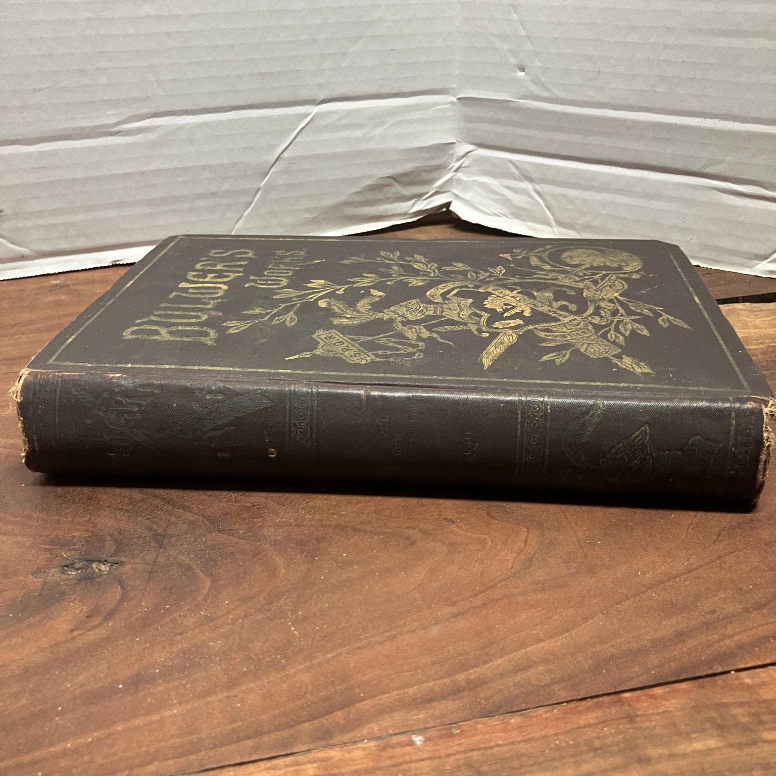 Bulwer’s Works Vol III Edward Bulwer Lytton My Novel Zicci Rhine P.F. Collier