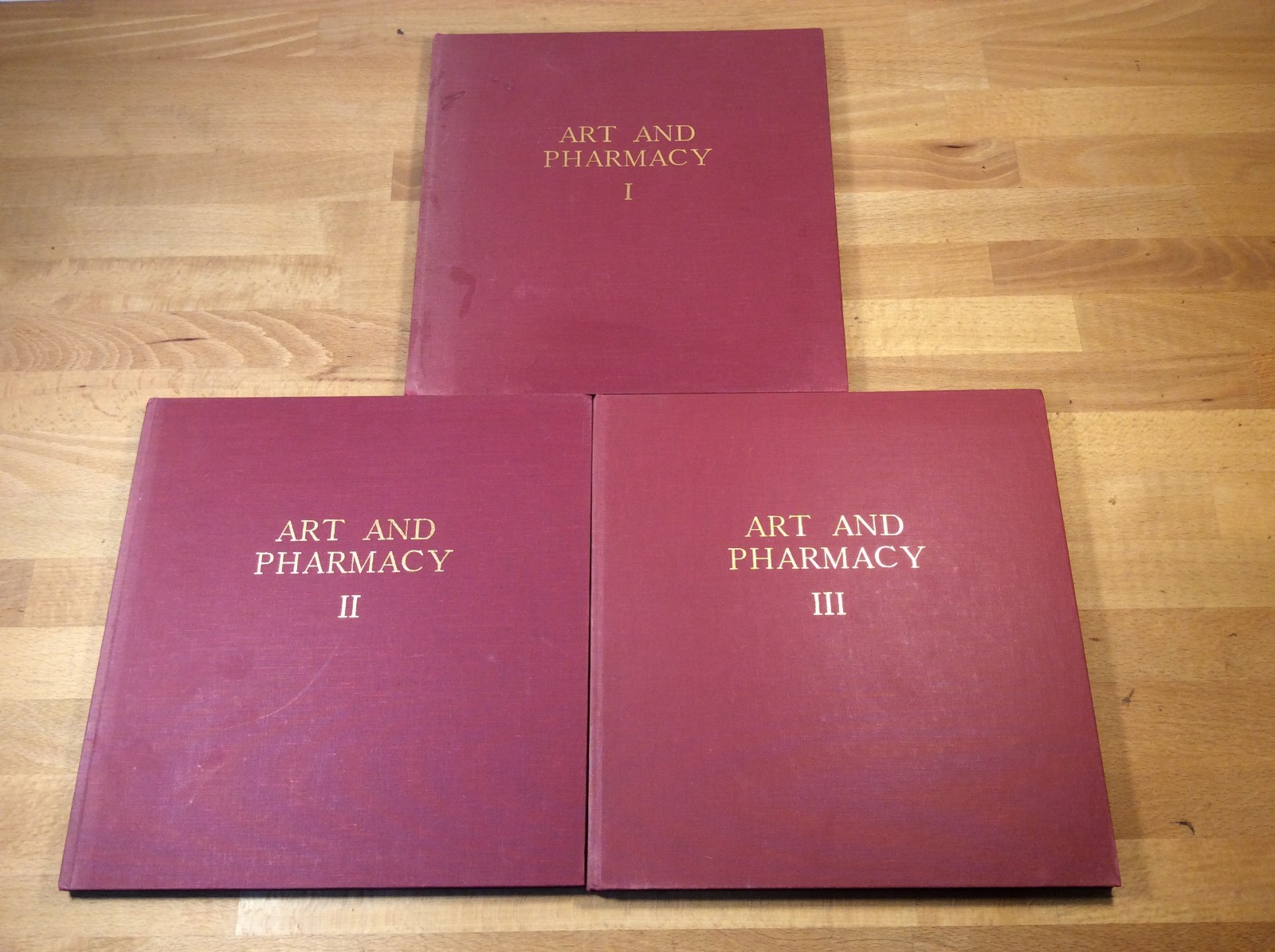 Art and Pharmacy, Hardcover Set Volumes 1-3, Netherlands Calendar, Koning