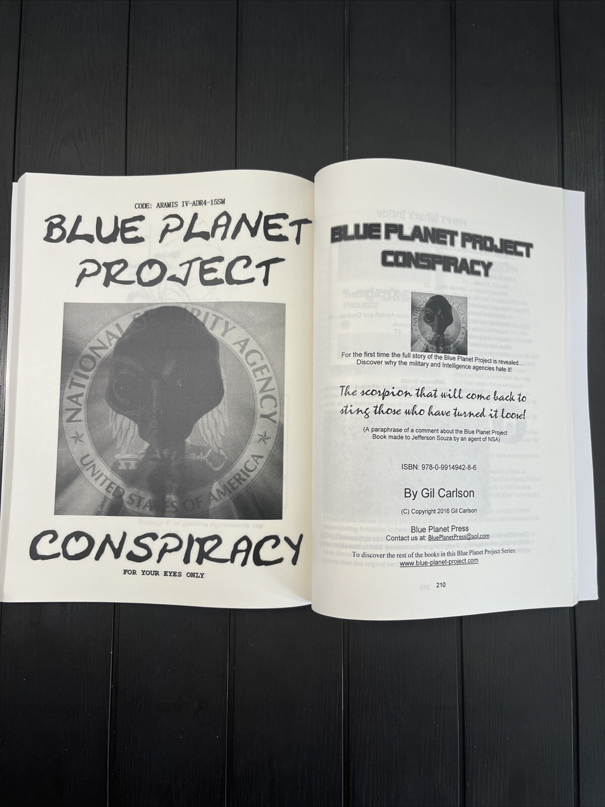 BLUE PLANET PROJECT ALIEN Lifeforms,TRILOGY,3 BOOK In 1,lost Chapters,Conspiracy