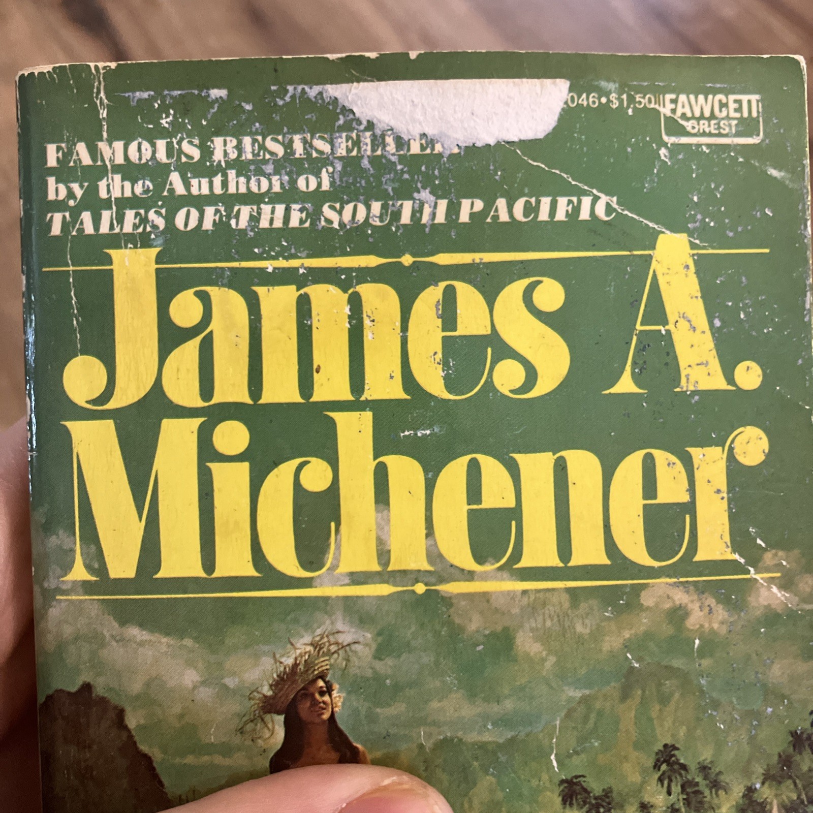 James A. Michener lot of 6 vintage PB books Historical, Adventure good preowned
