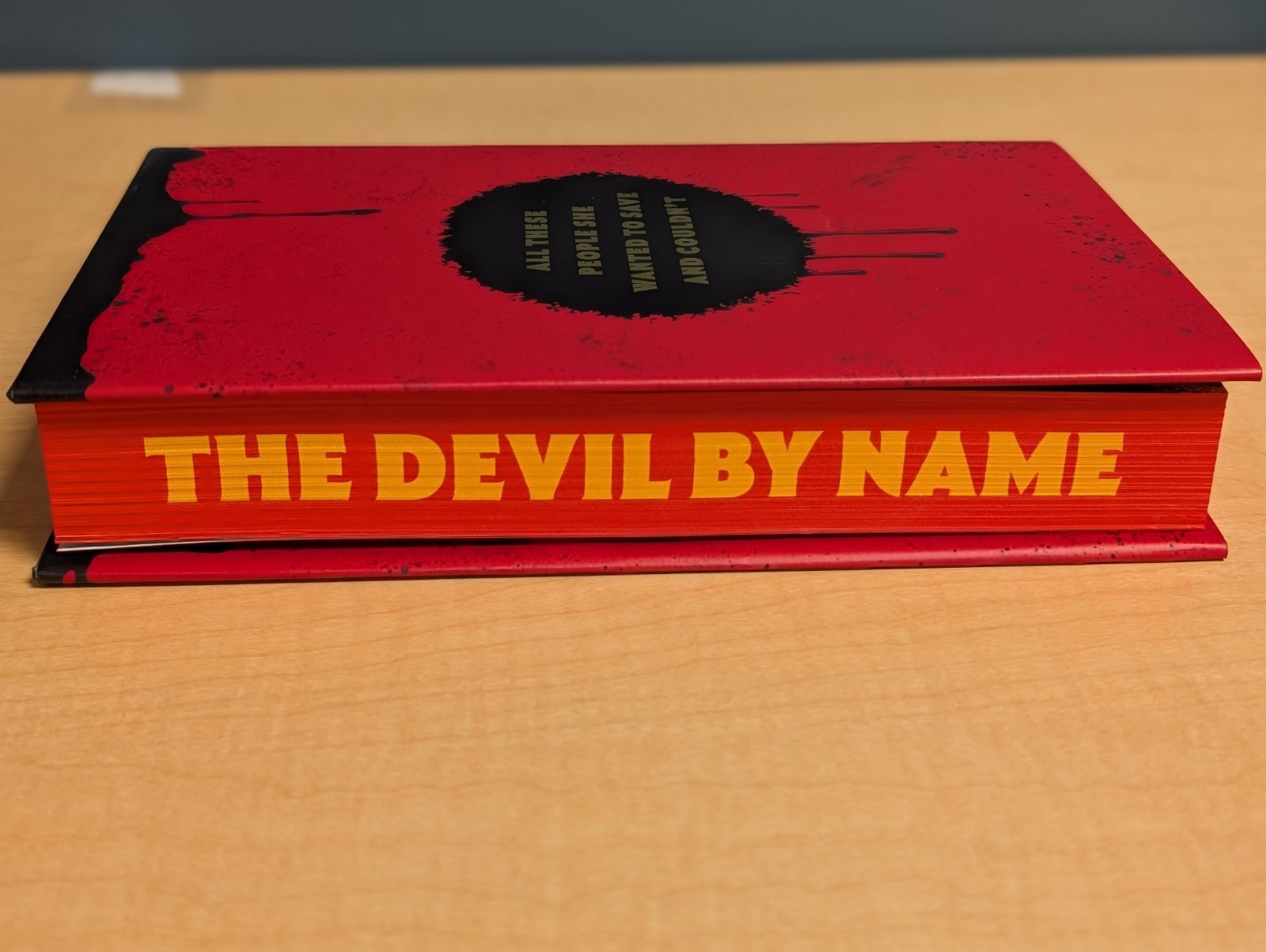 🤘Keith Rosson THE DEVIL BY NAME Black Crow SIGNED Ltd Ed Hardcover Sprayed Edge