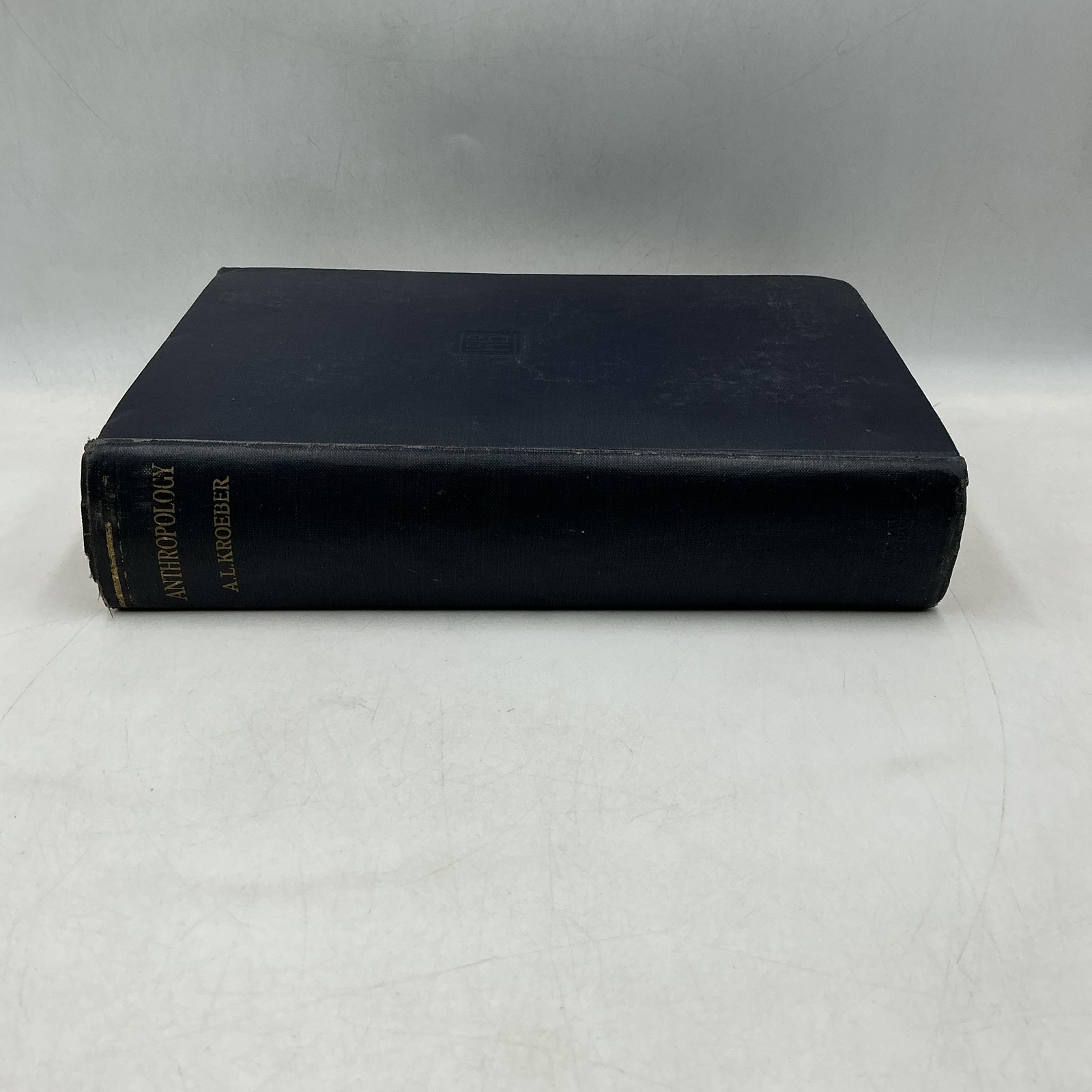 Vintage Anthropology A L Kroeber Harcourt Black HC 1923 USA Illustrated History