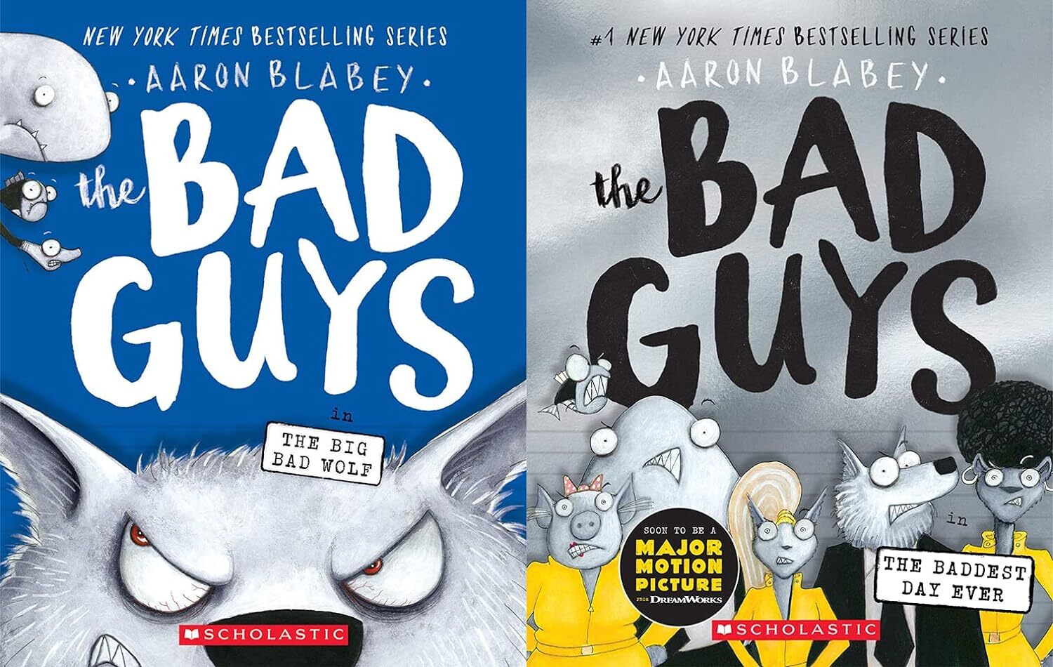Bad Guys Book Series 1-16 Books Collection Set By Aaron Blabey NEW Paperbck 2023