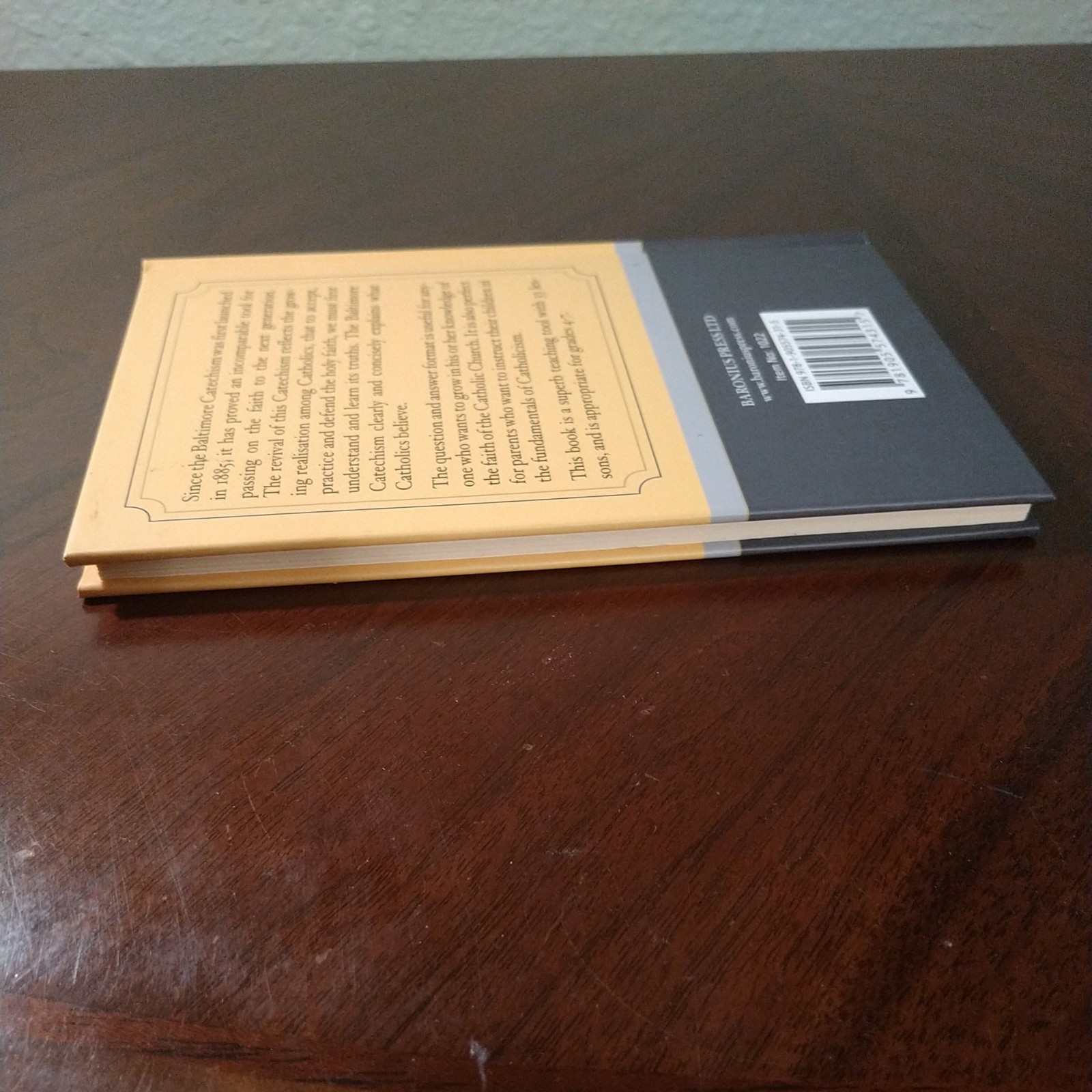 Baltimore Catechism No. 1 (Hardcover, Baronius Press, 2013)