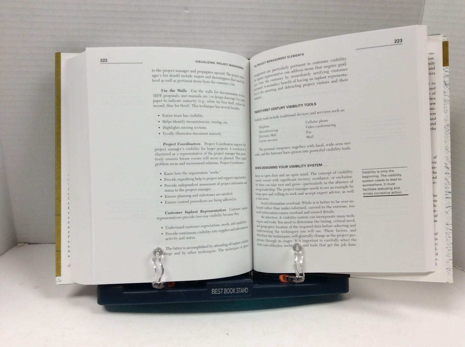 VISUALIZING PROJECT MANAGEMENT HC FIRST EDTION, SIGNED Forsberg and Mooz 1996