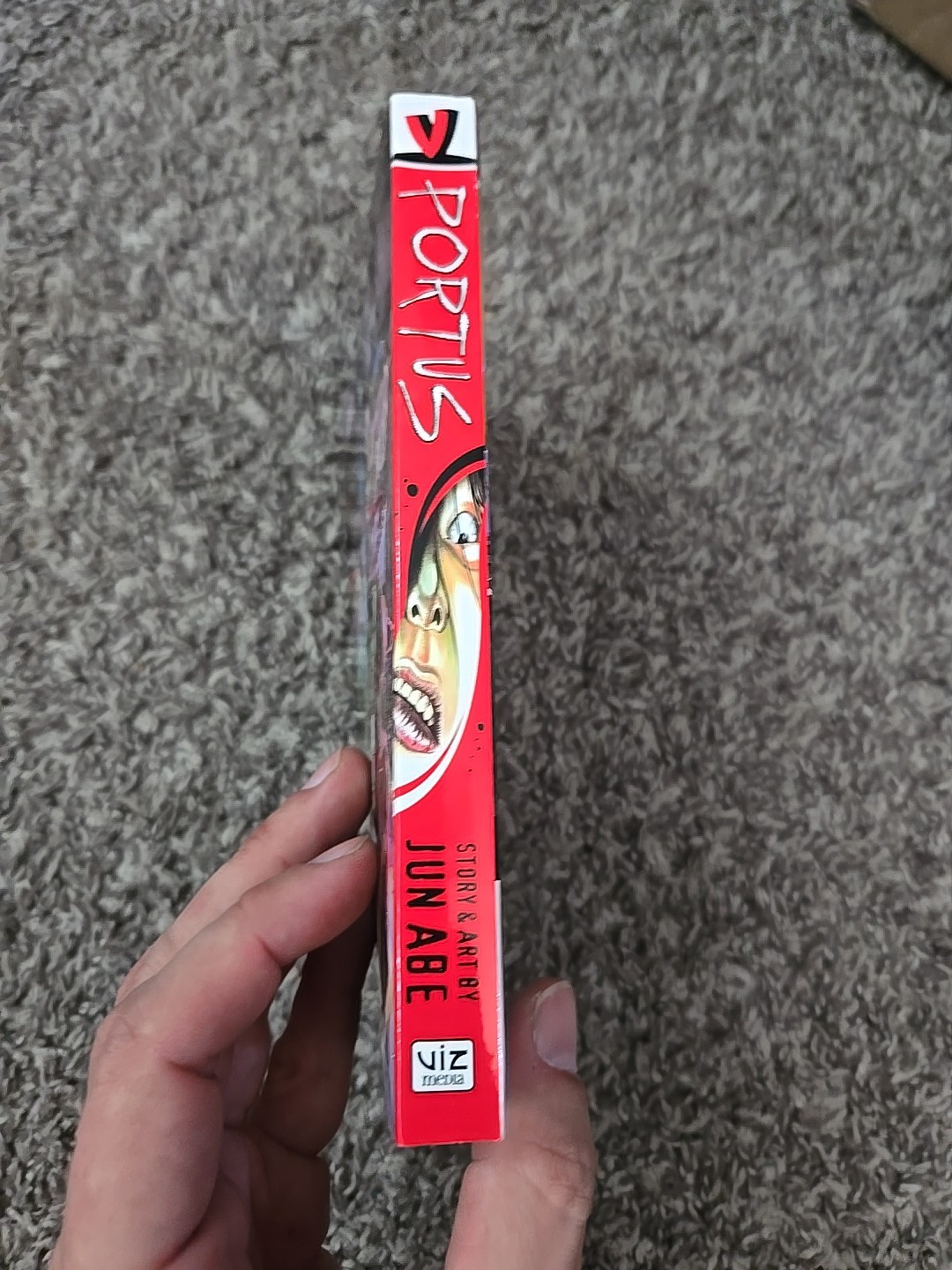 Portus Manga English, Jun Abe, Viz Media Original, 1st Print, Horror, 2007