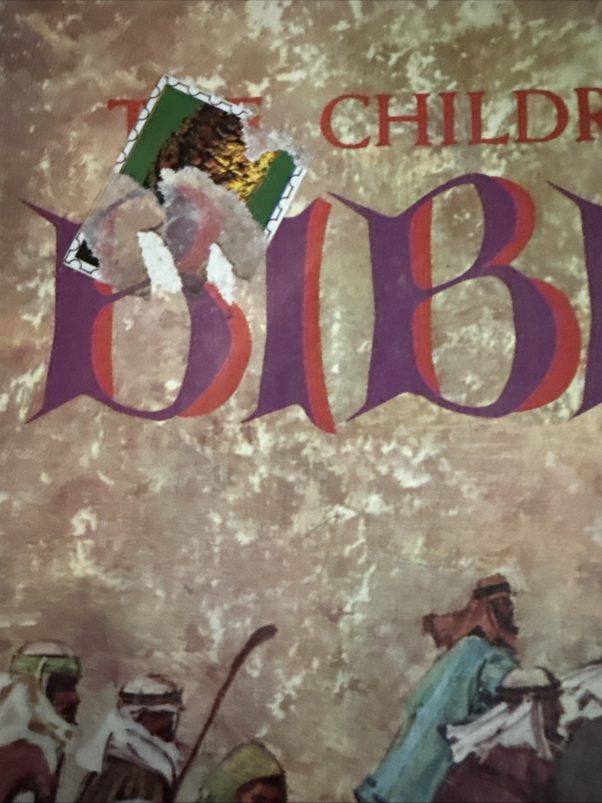 The Childrens Bible Golden Press Christian Vtg 1974 HC Illustrated Stories