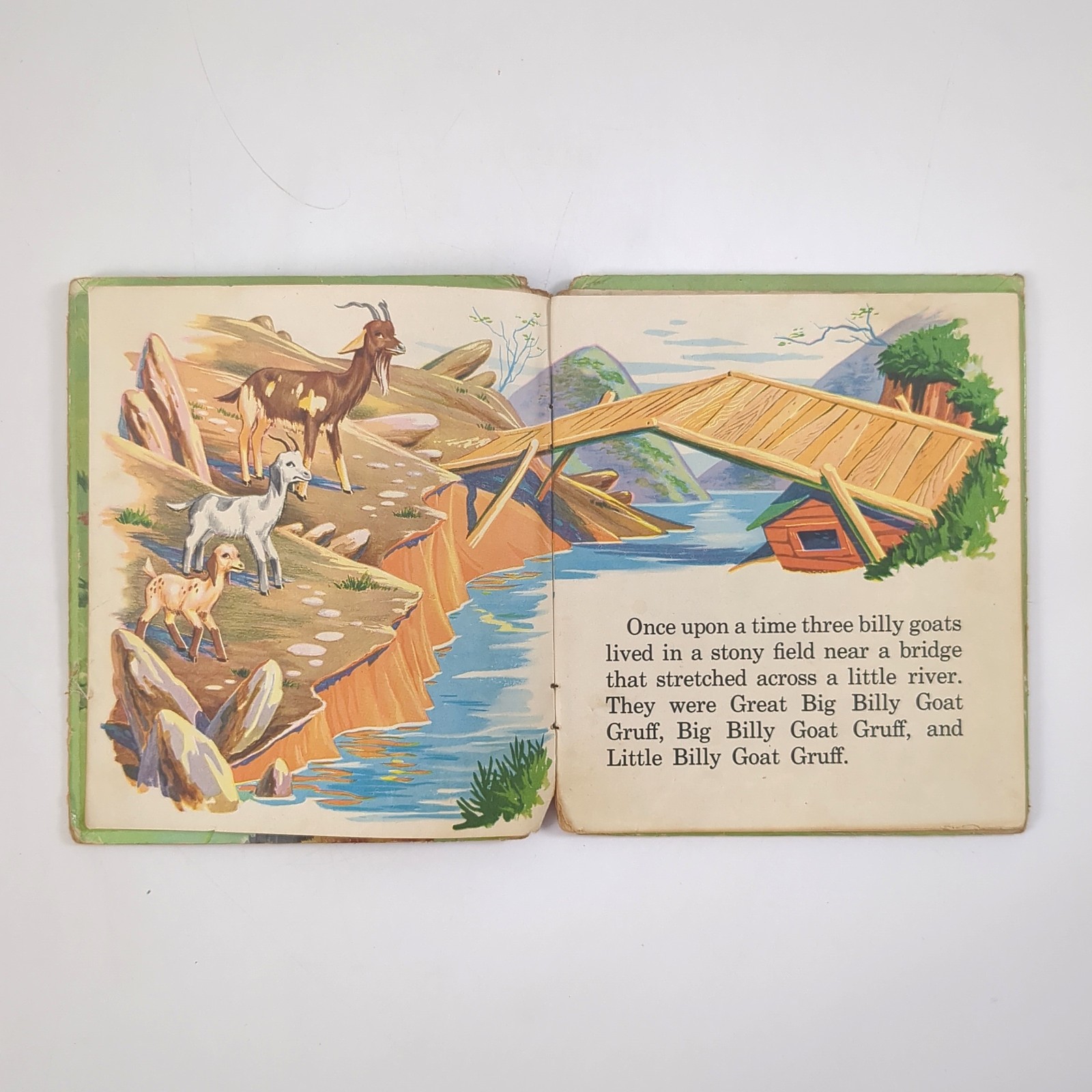 Three Billy Goats Gruff Tell A Tale Hardcover Book Lee J Ames 1954