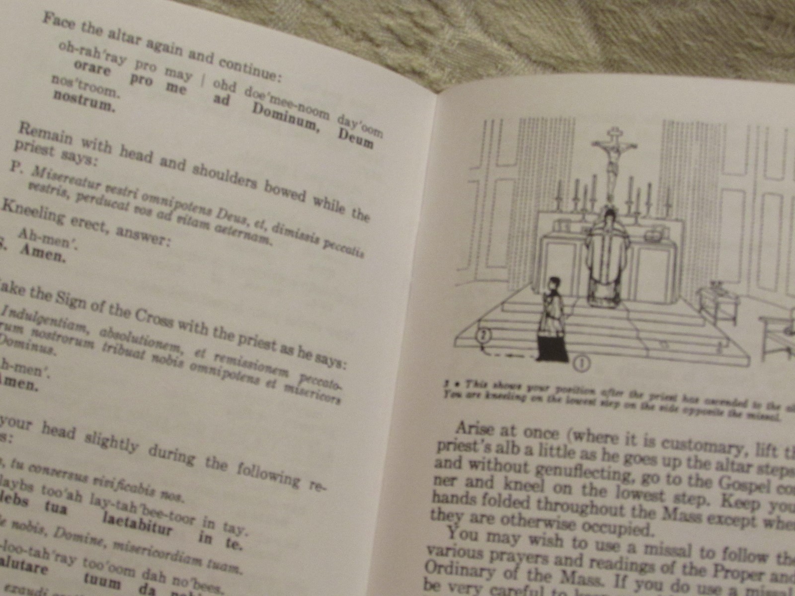 How to Serve Low Mass and Benediction by Reverend William O’Brien Booklet