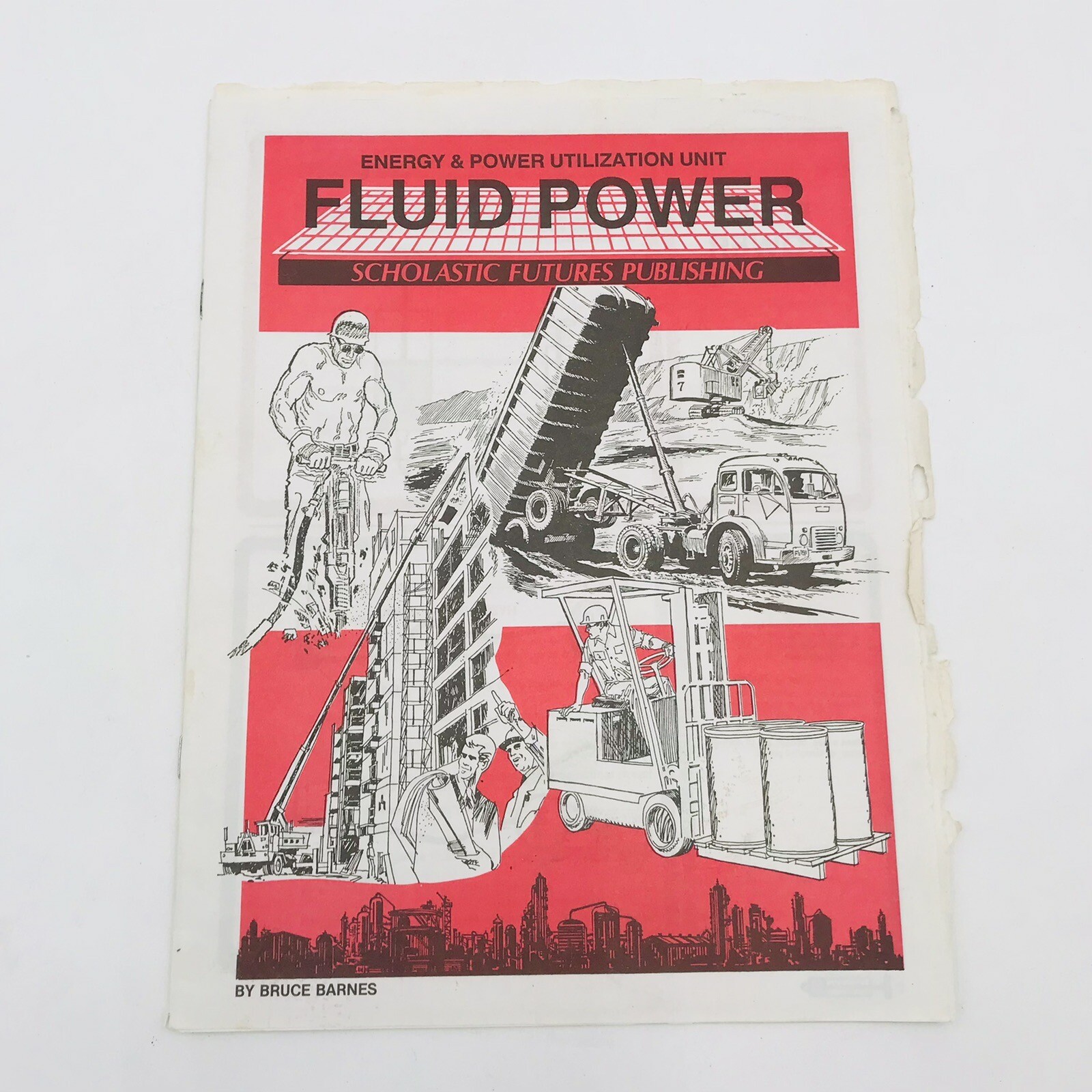 Fluid Power Scholastic Futures Pub Energy Utilization Unit 1988 VTG Booklet