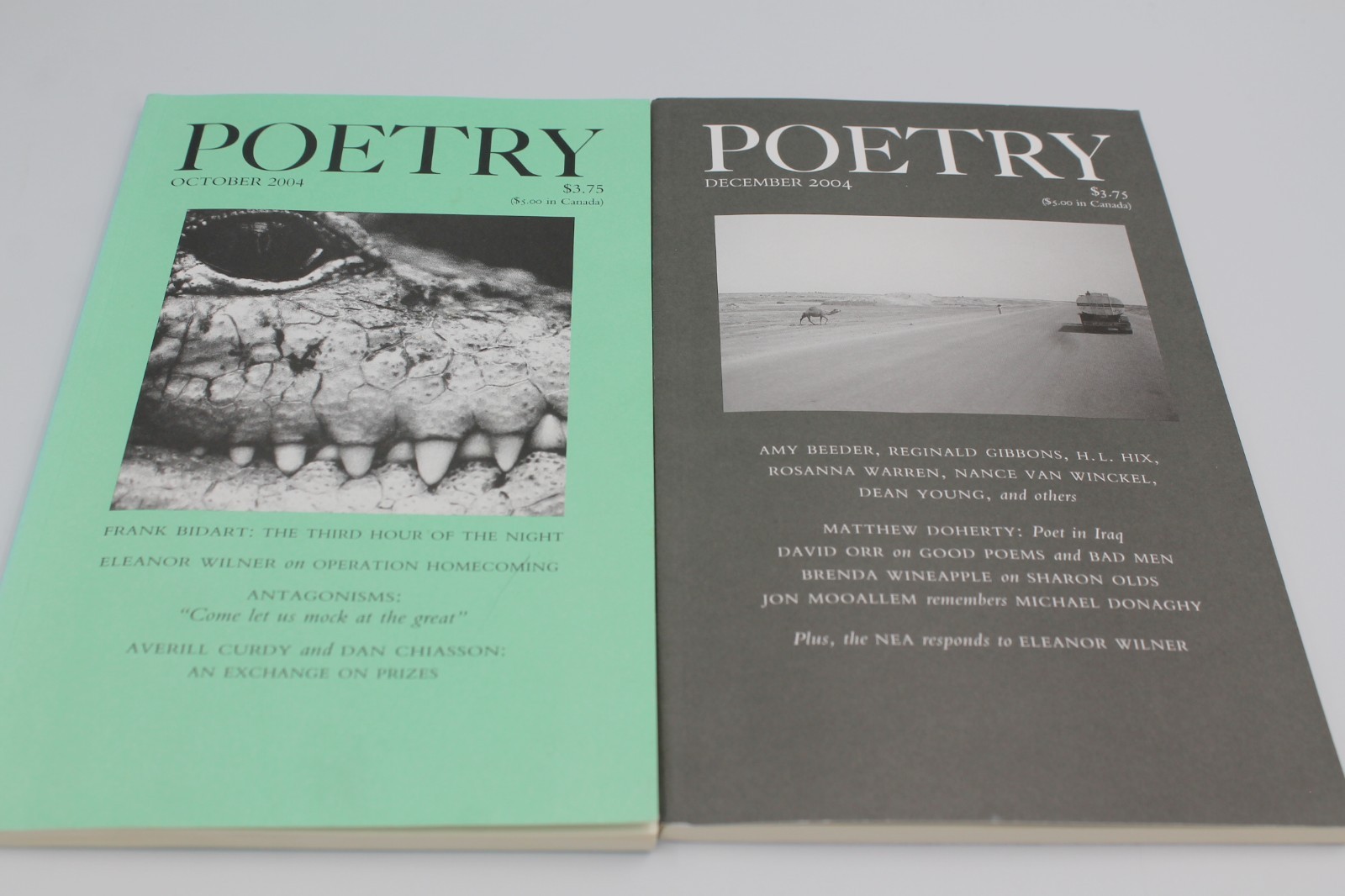 Poetry Magazine Volumes 184-203 asst issues 2004-14 QTY DISCOUNTS