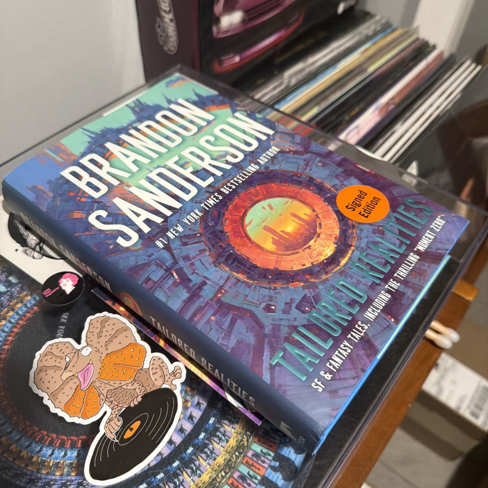 Brandon Sanderson Tailored Realities SIGNED 1ST EDITION Hardcover IN HAND