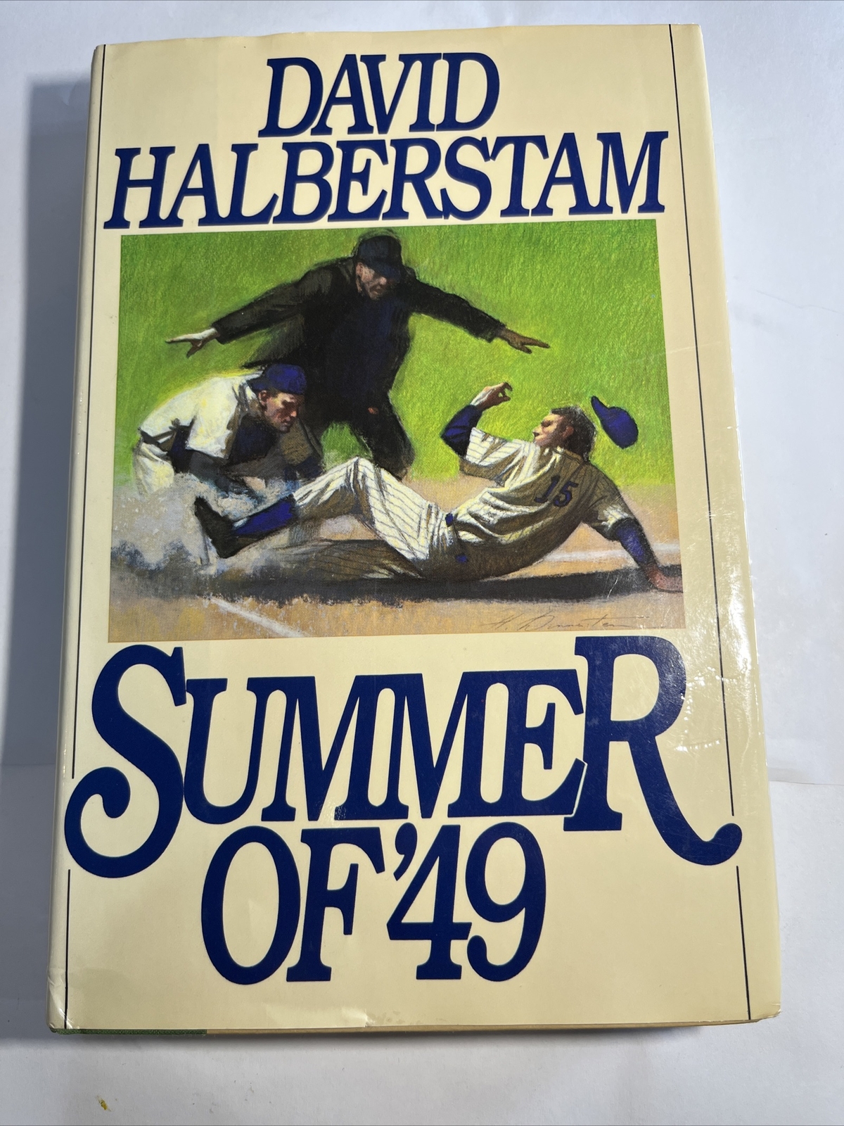 Summer of ’49 by David Halberstam (1989, Hardcover) 1st Edition 10th printing