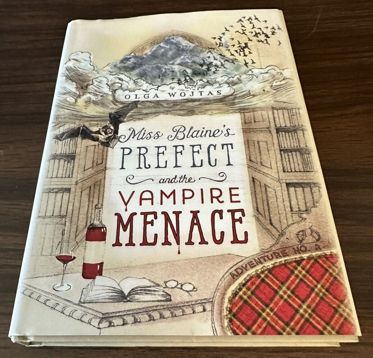 Miss Blaine’s Prefect and the Vampire Menace HB Book w/ Dust Jacket
