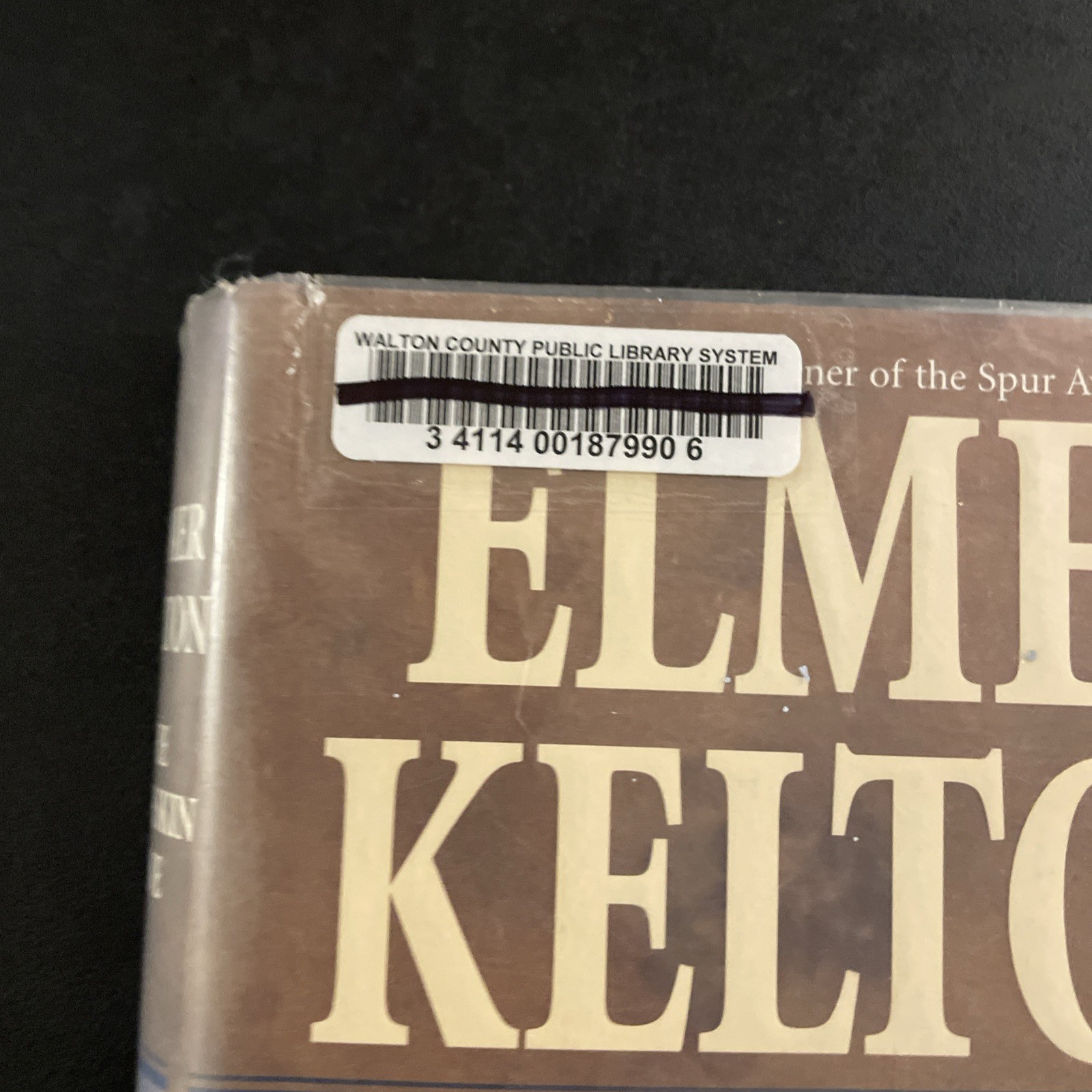 The Buckskin Line-Texas Rangers Book 1: Elmer Kelton FIRST EDITION-Library Copy