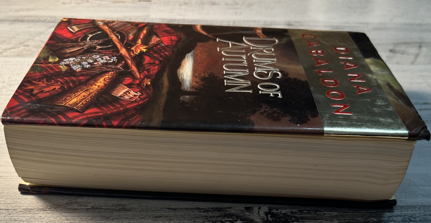 Drums of Autumn by Diana Gabaldon 1997 Hardcover 1st Edition 6 Print Dust Jacket