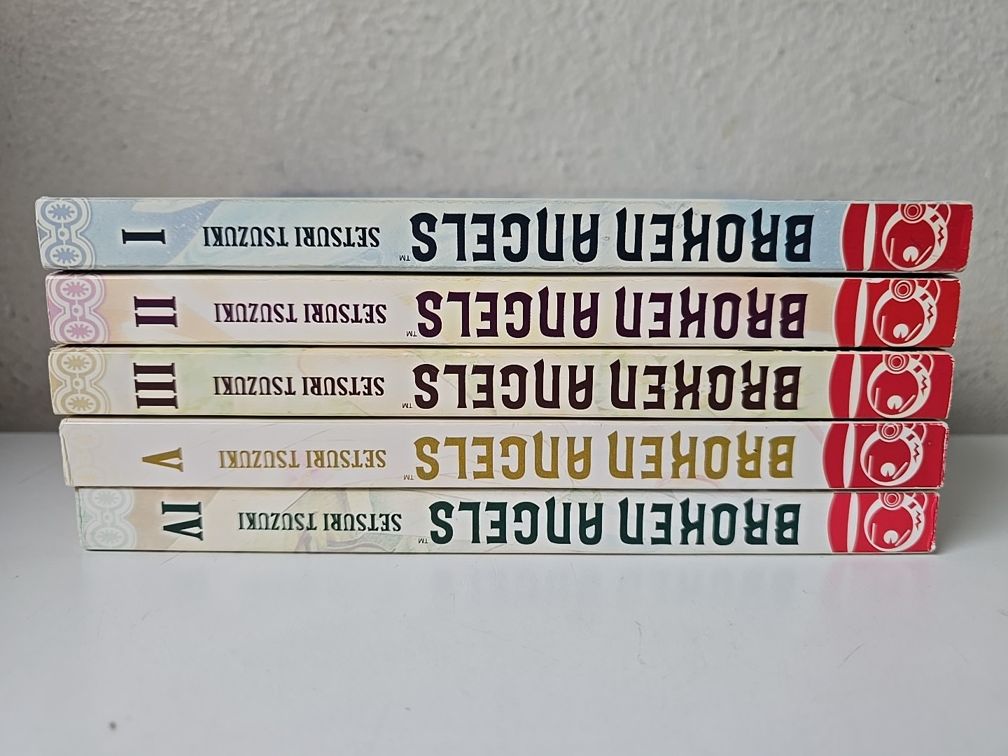 Broken Angels Volumes 1 – 5 Complete Series Manga Setsuri Tsuzuki TokyoPOP