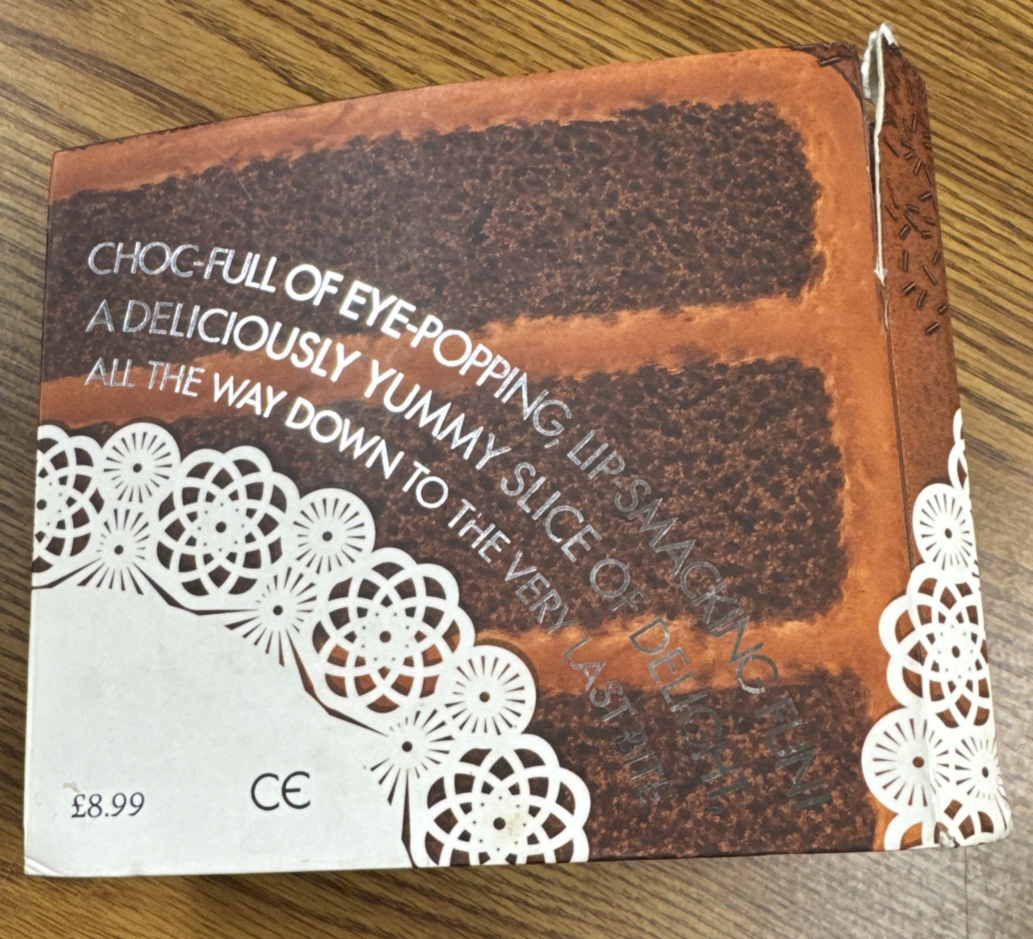 A Piece of Cake: A Delectable Pop-Up Book by David Pelham – RARE UK Edition