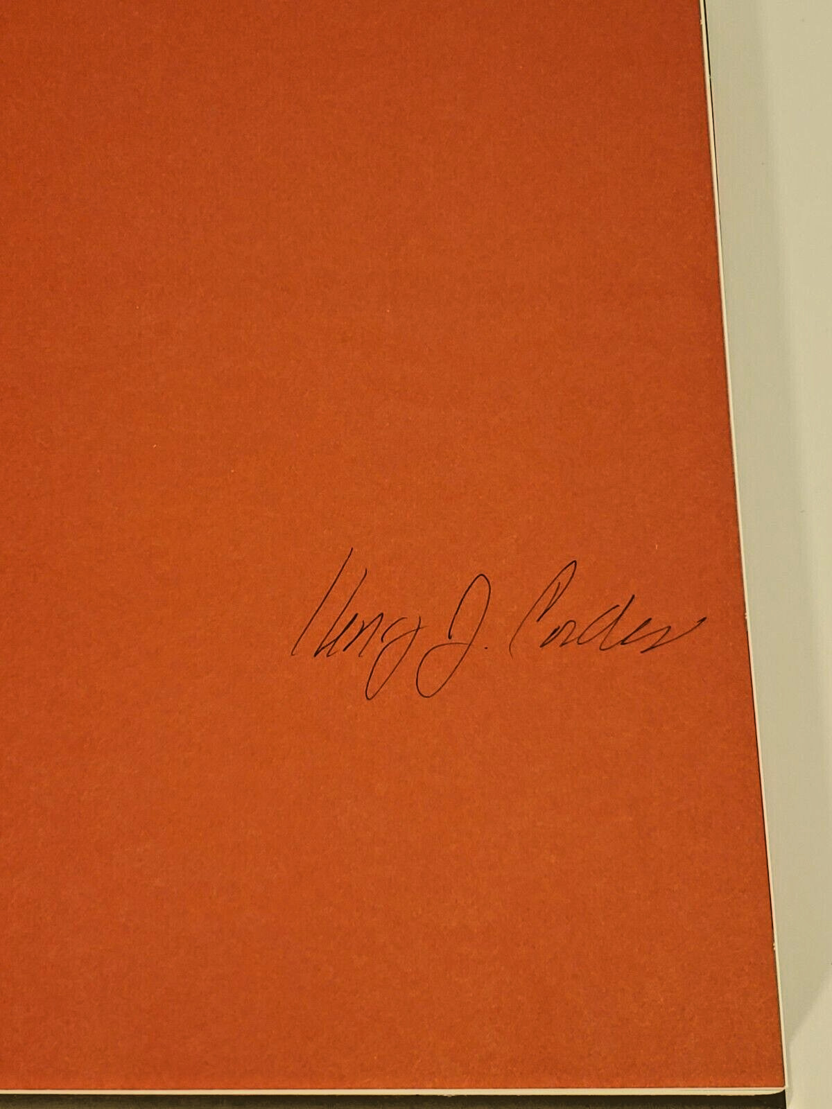 Unbeatable by Henry Cordes Hardcover Book Signed, Nebraska Cornhuskers Football