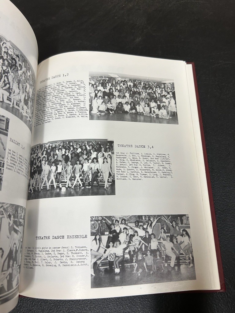 1984 O’FARRELL SCHOOL OF CREATIVE AND PERFORMING ARTS YEARBOOK SAN DIEGO, CA