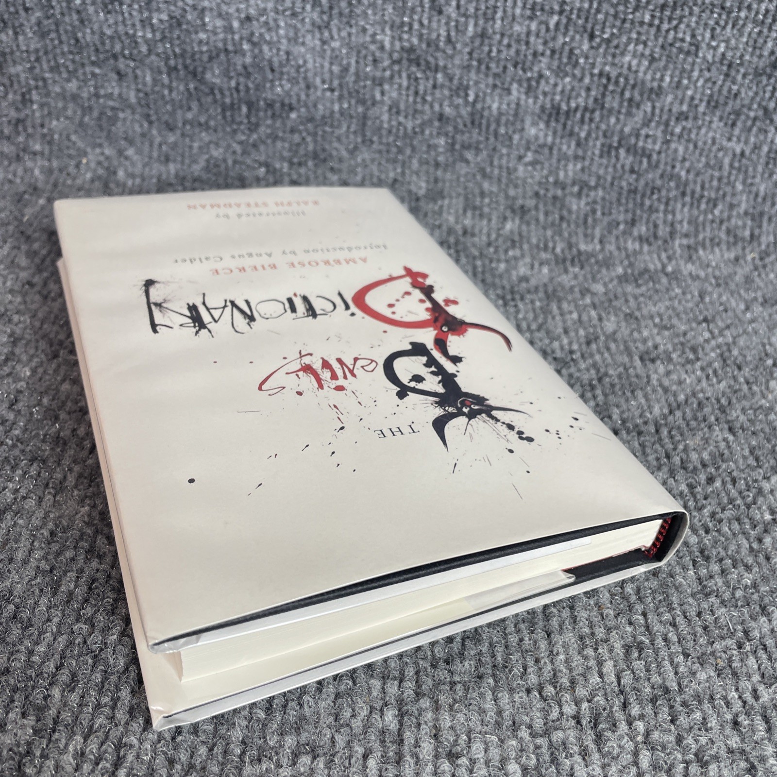 The Devil’s Dictionary by Ambrose Bierce Ralph Steadman HCDJ