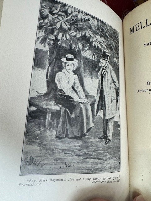 Book- Hardback Antique 1891 “Mellicent Raymond, The Impress of a Gentlewoman”