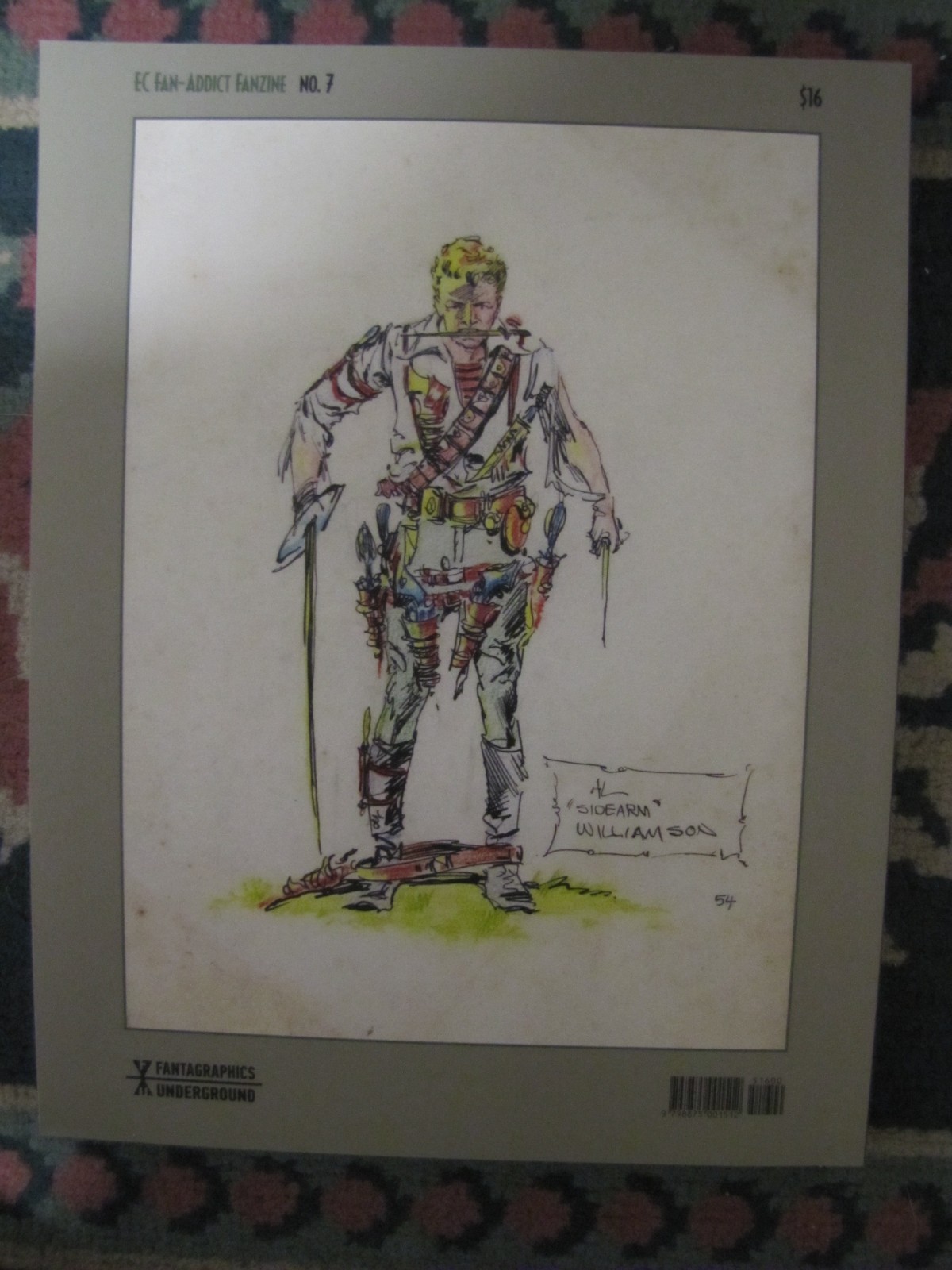 EC FAN-ADDICT FANZINE #7 w/ Frazetta Brand new