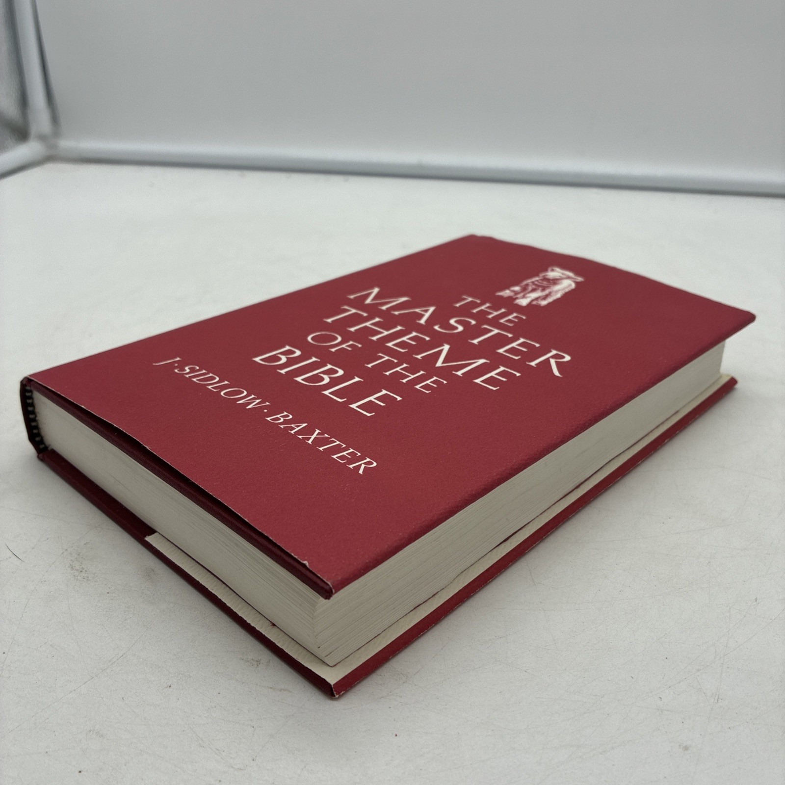 Master Theme of the Bible J Sidlow Baxter (1973, First Printing)