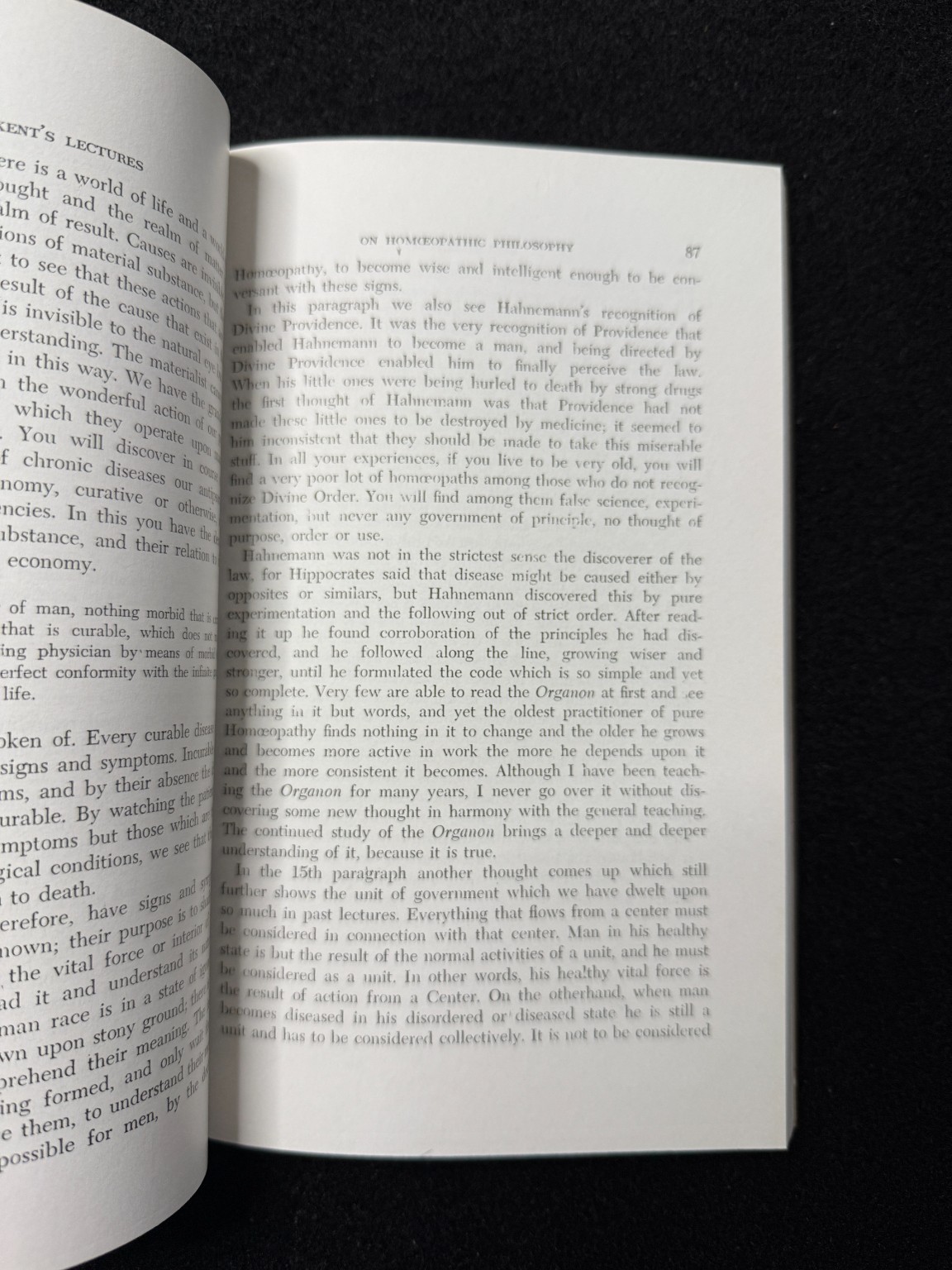 Kent’s Lectures on Homoeopathic Philosophy James Tyler Kent 2003 Homeopathy
