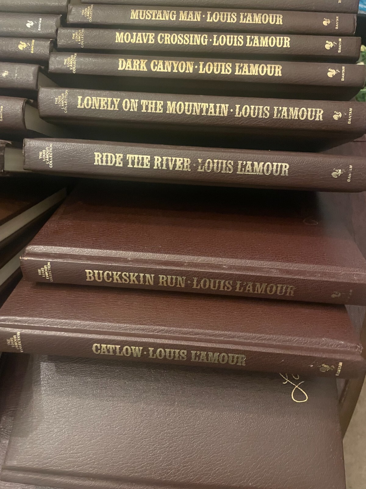 Louis L’Amour Leatherette Collection – Choose Title – FREE SHIPPING