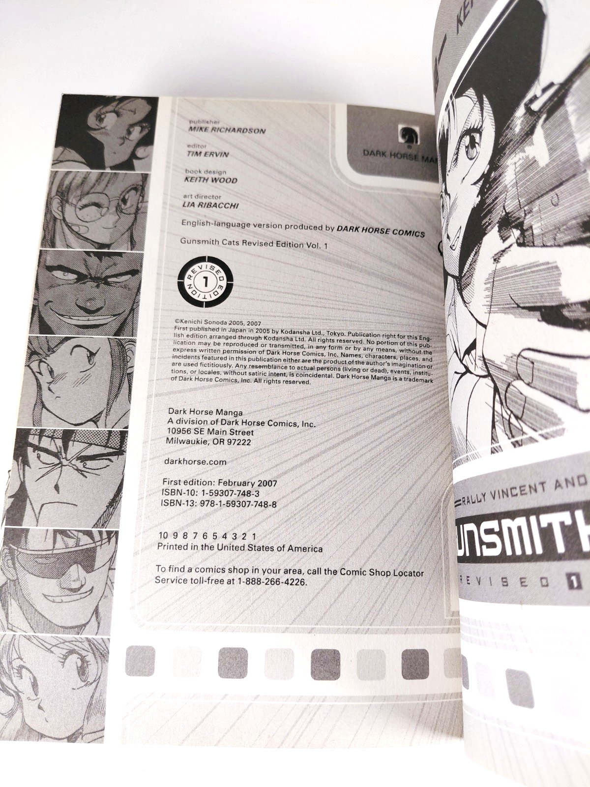 Gunsmith Cats Revised Edition Omnibus Volume 1 English 1st Printing Dark Horse