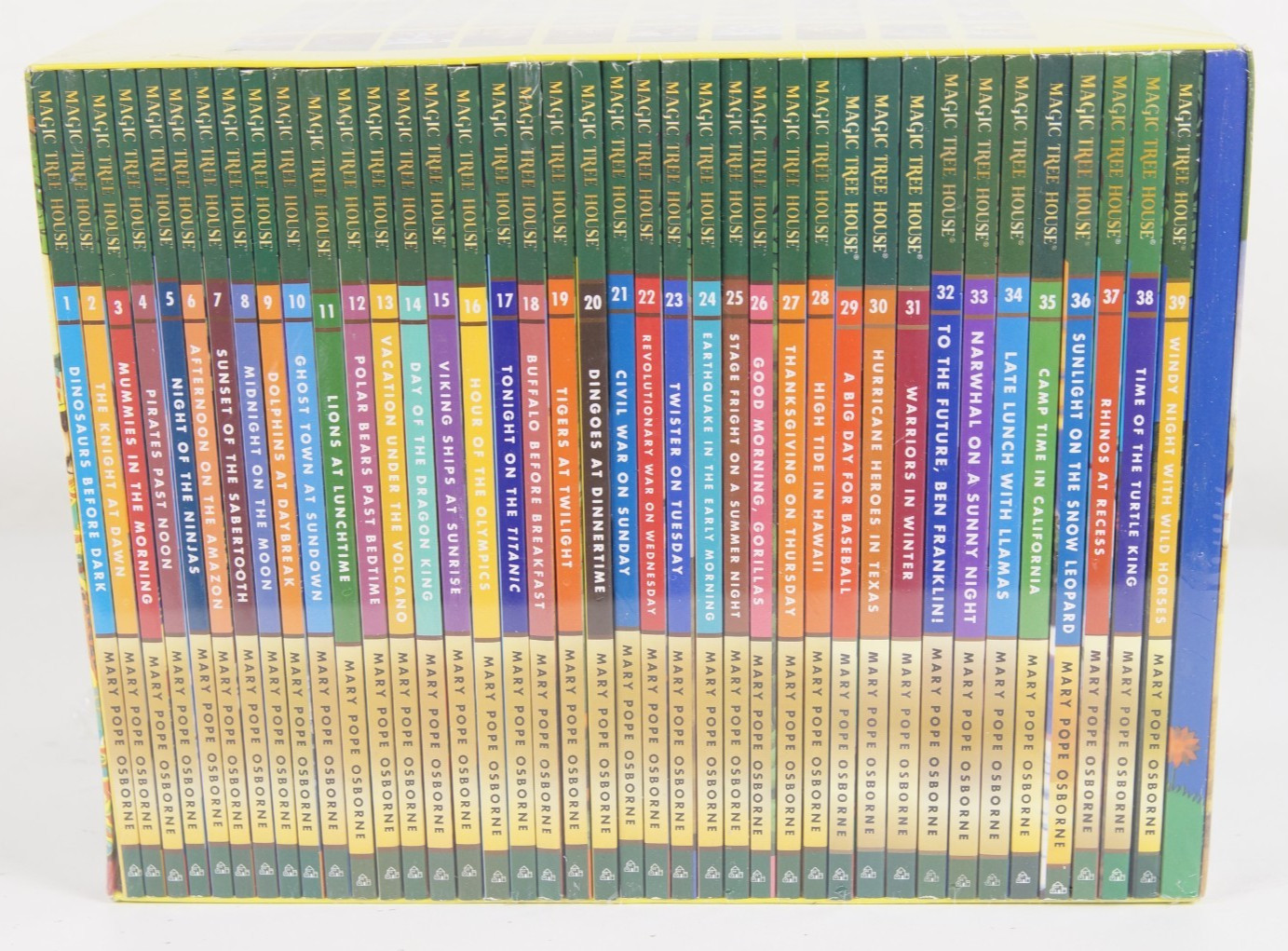 Magic Tree House By Mary Pope Osborne 39 Book Set