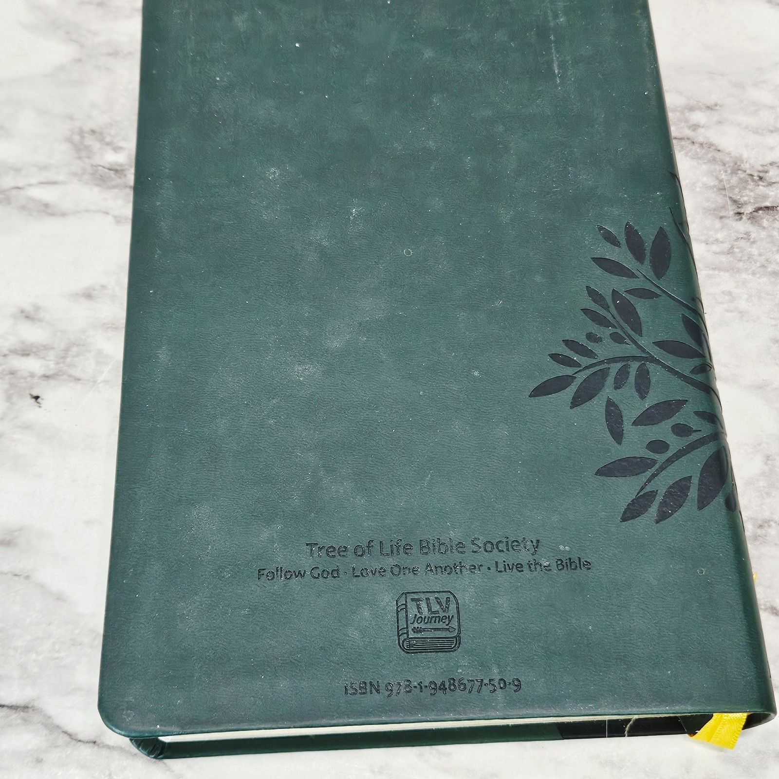 Messianic Jewish Family Bible Tree of Life Version TLV Gold Gilt Dark Green Tabs