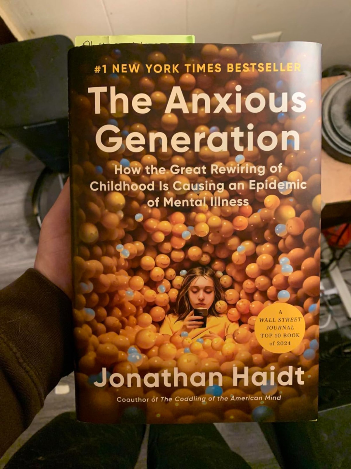 The Anxious Generation by Jonathan Haidt | Teen Mental Health Book (Bestseller)