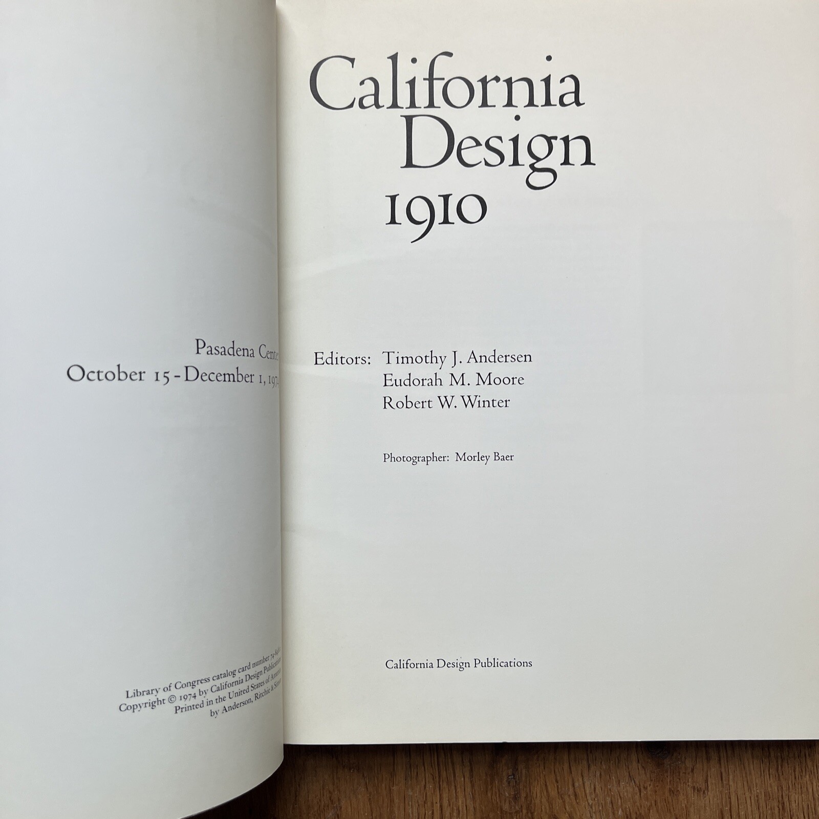 California Design 1910 Soft Bound Book Mission Arts Crafts Pottery Gallery Copy