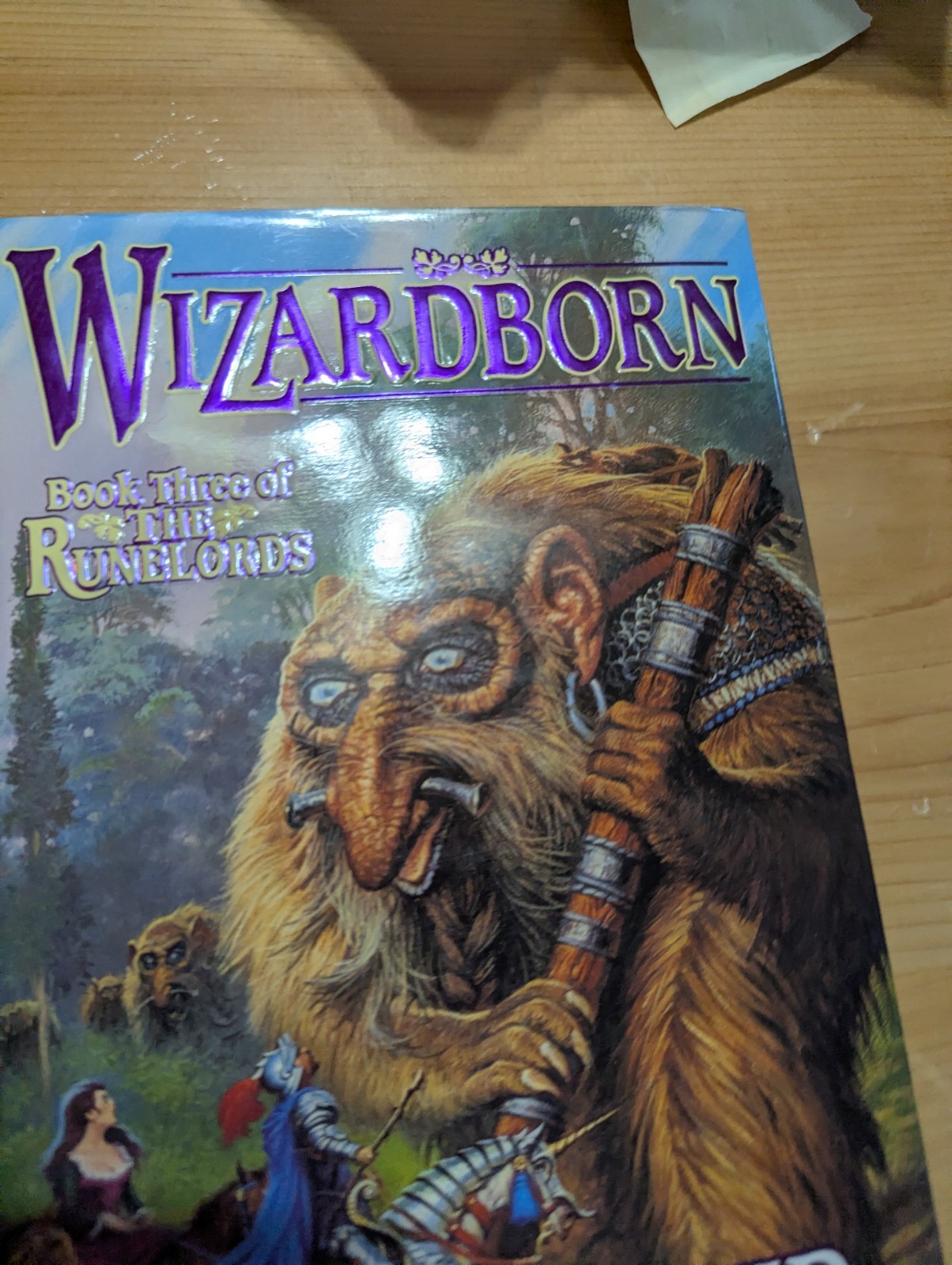 The Runelords- Wizardborn-Brotherhood of Wolf David Farland 1st Edition HBDC TOR