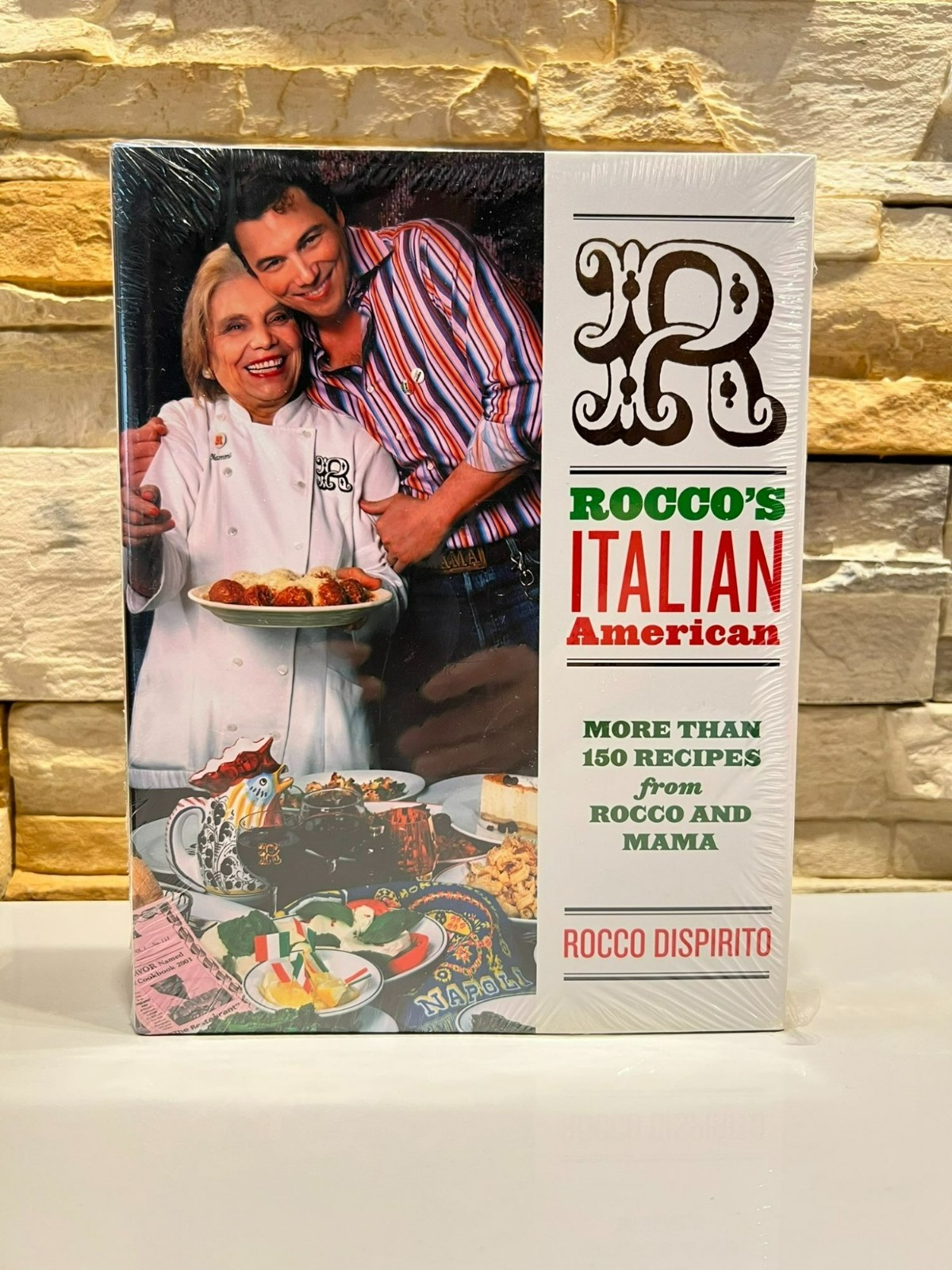 Rocco’s Italian American by Rocco DiSpirito 2004 HCDJ New & Sealed Cookbook