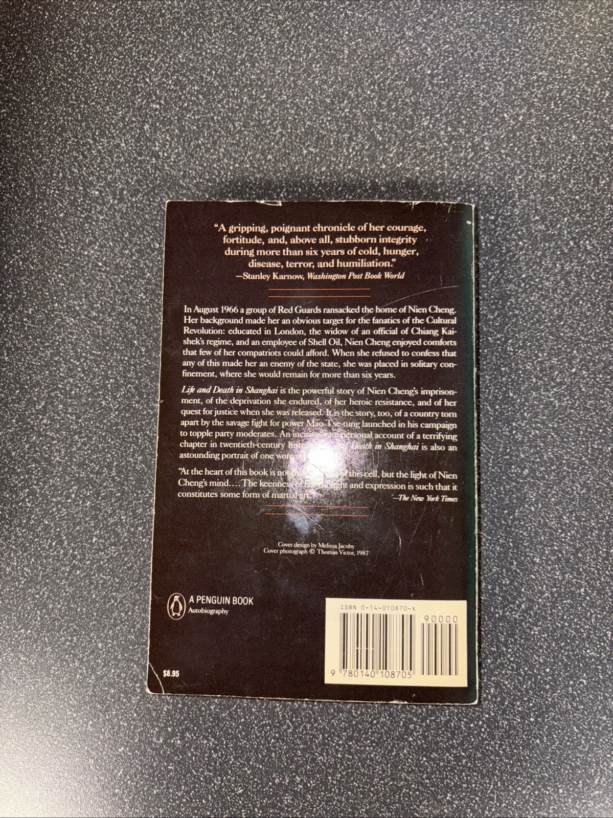 Life and Death in Shanghai by Nien Cheng (1988, Uk-B Format Paperback)