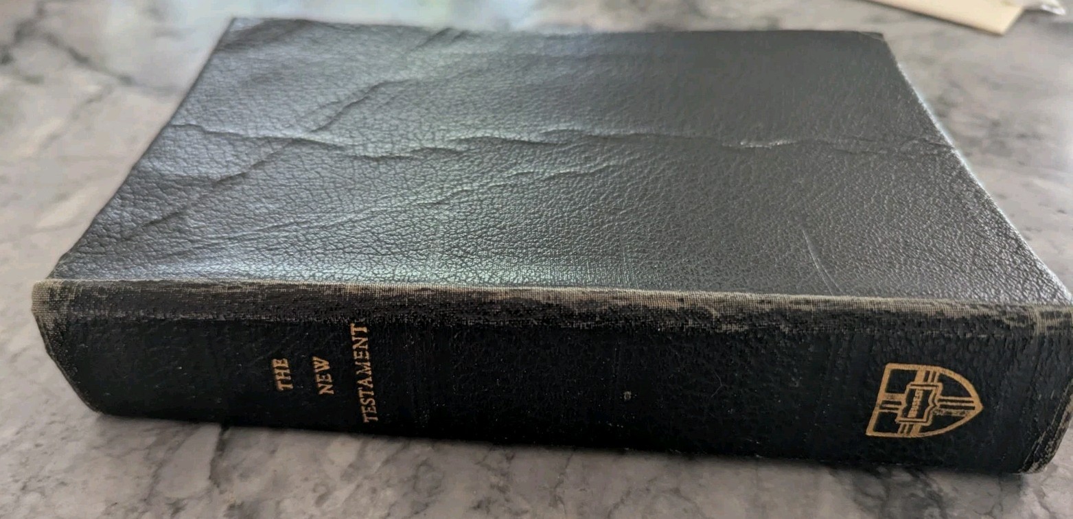 1941 New Testament Confraternity Catholic Bible St Anthony Guild Press Challoner