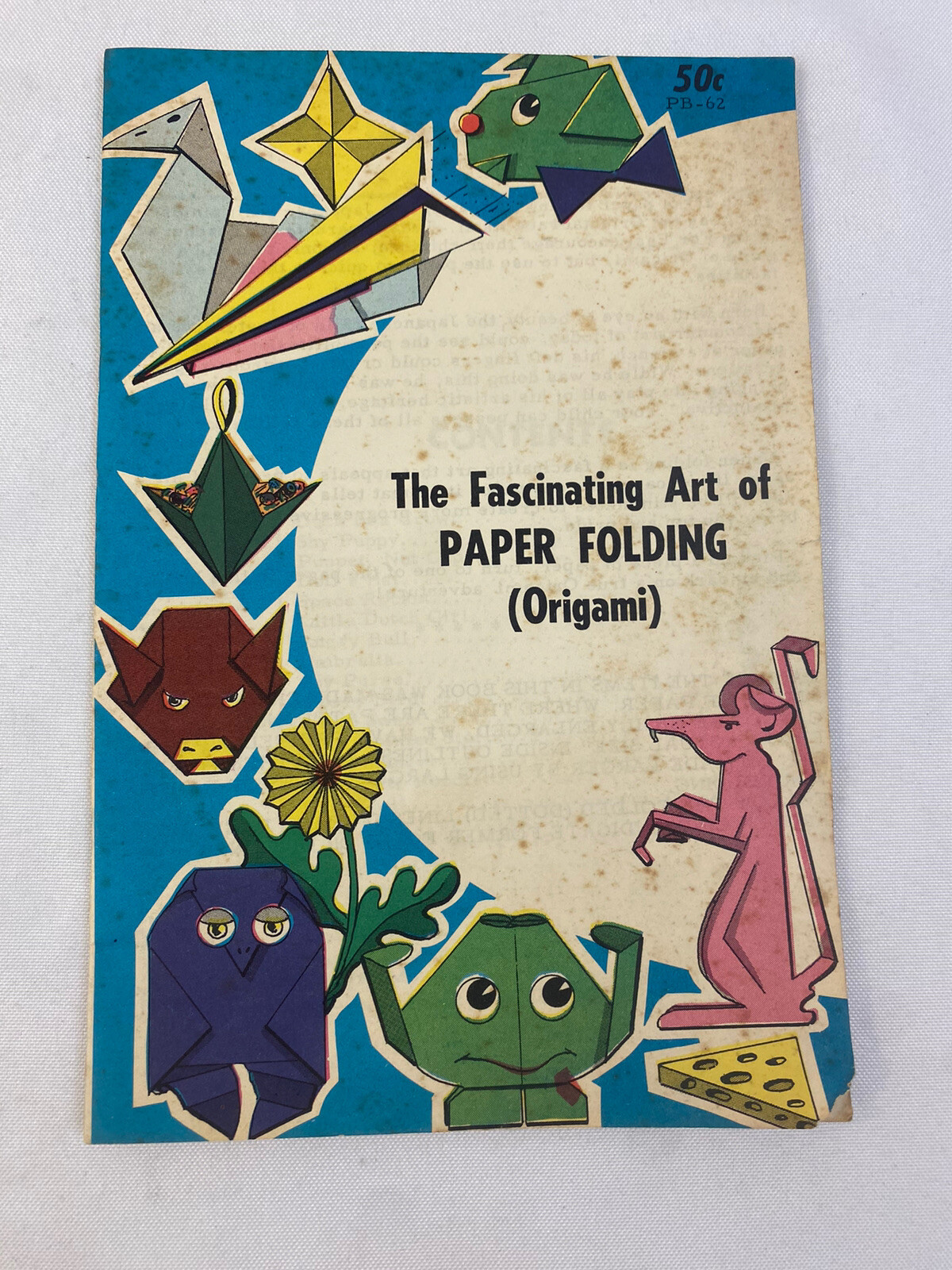 Kap Kraft Books the Fascinating Art of Paper Folding (Origami) Paperback 1966