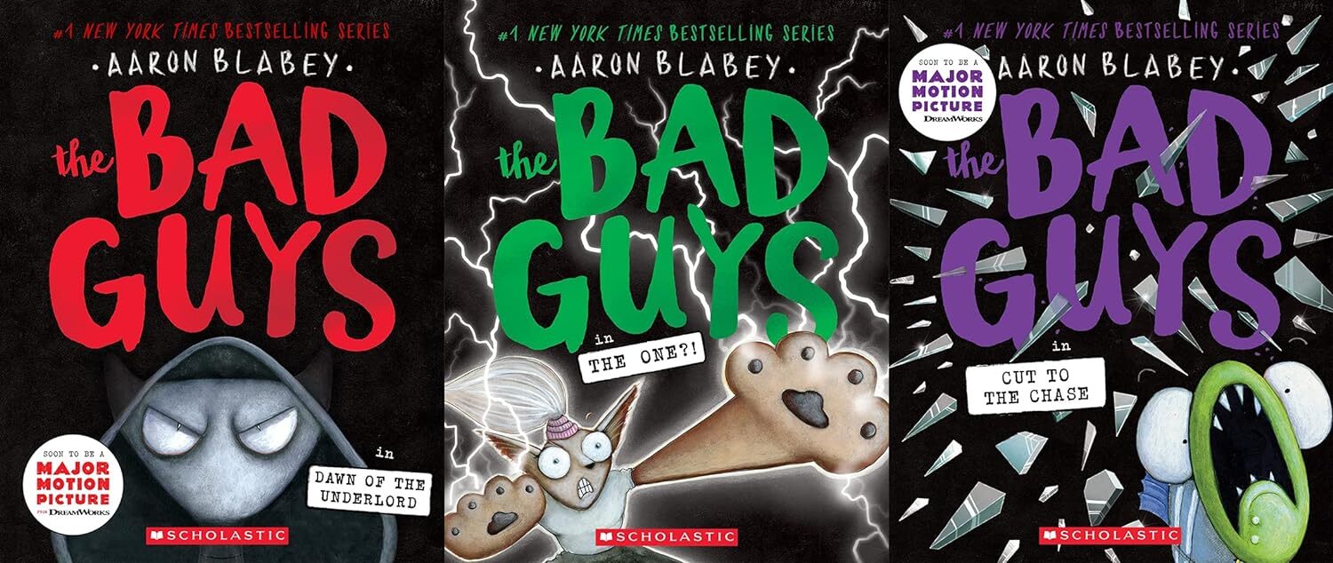 Bad Guys Book Series 1-16 Books Collection Set By Aaron Blabey NEW Paperbck 2023