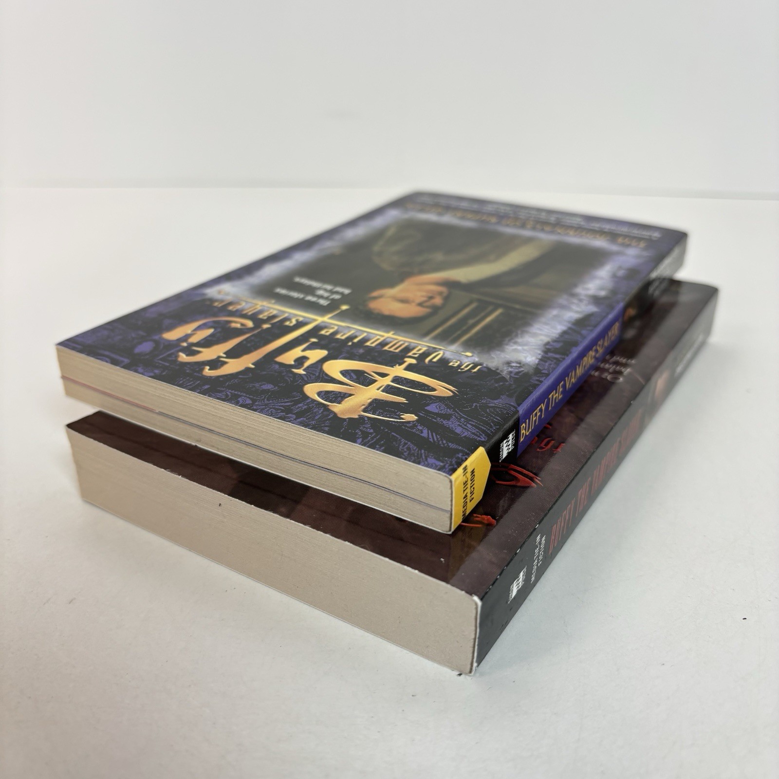 Buffy The Vampire Slayer 2 Book Lot Oz Into Wild & Rupert Giles Vol 1 PB 2002 C3