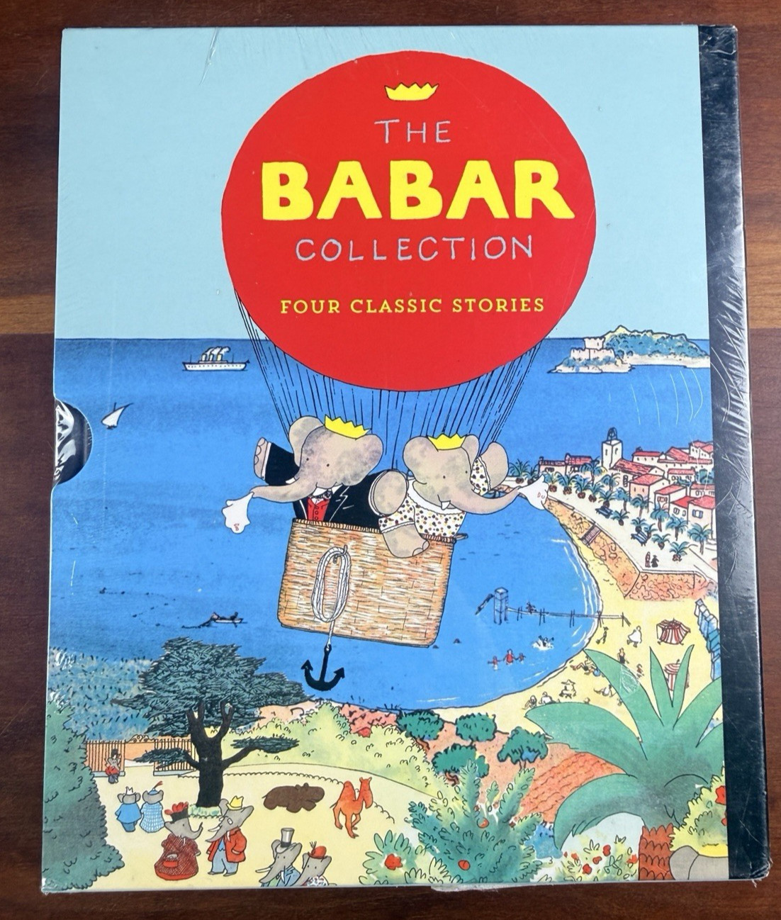 The Babar Collection: Four Classic Stories Book Set Hardcover Jean De Brunhoff