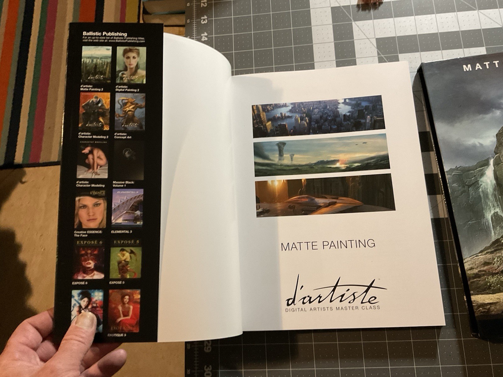 D’artiste Matte Painting (Ballistic Publishing, Paperback & slipcase), 2009, D4