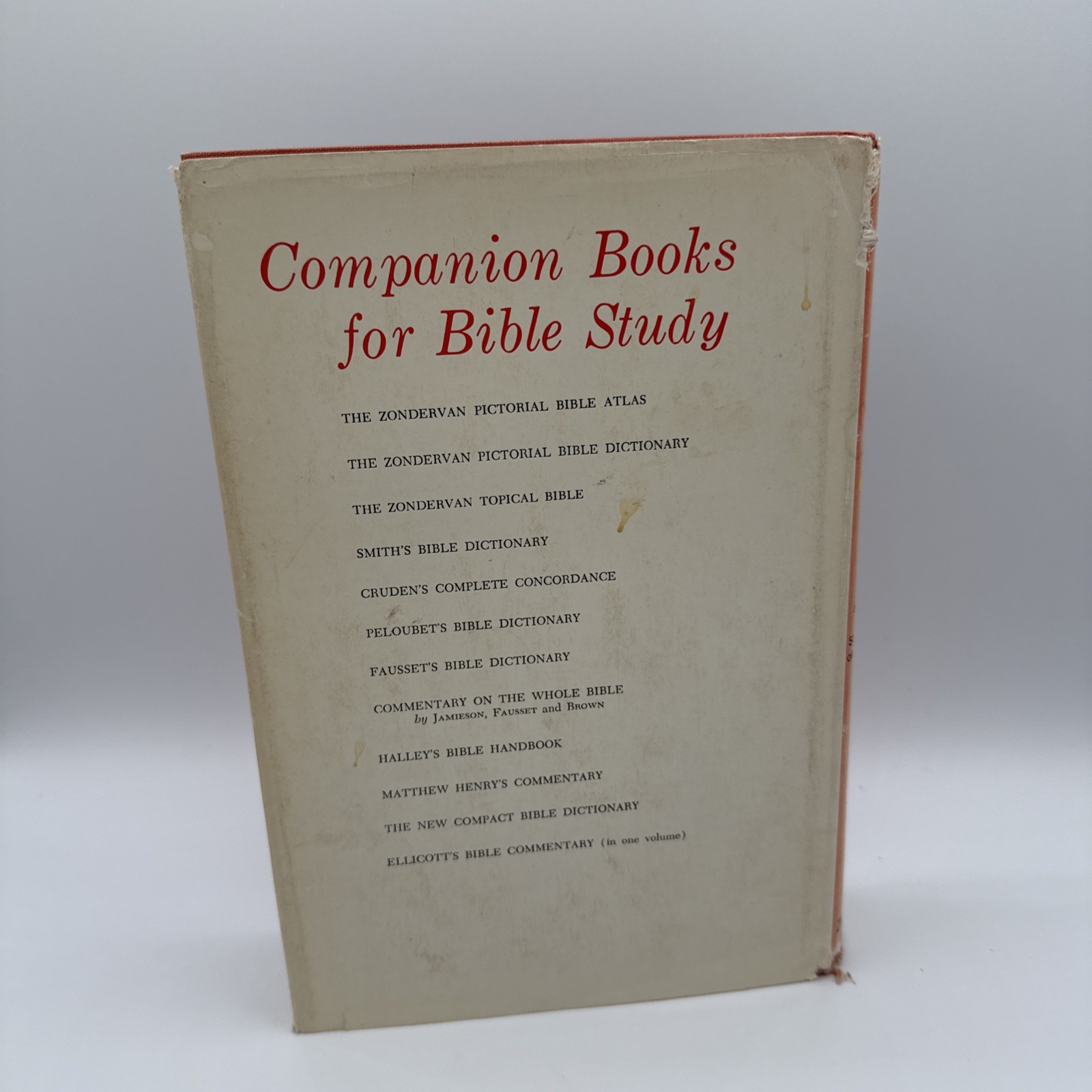 Cruden’s Complete Concordance With Exclusive Feature 1974 12th printing HCDJ