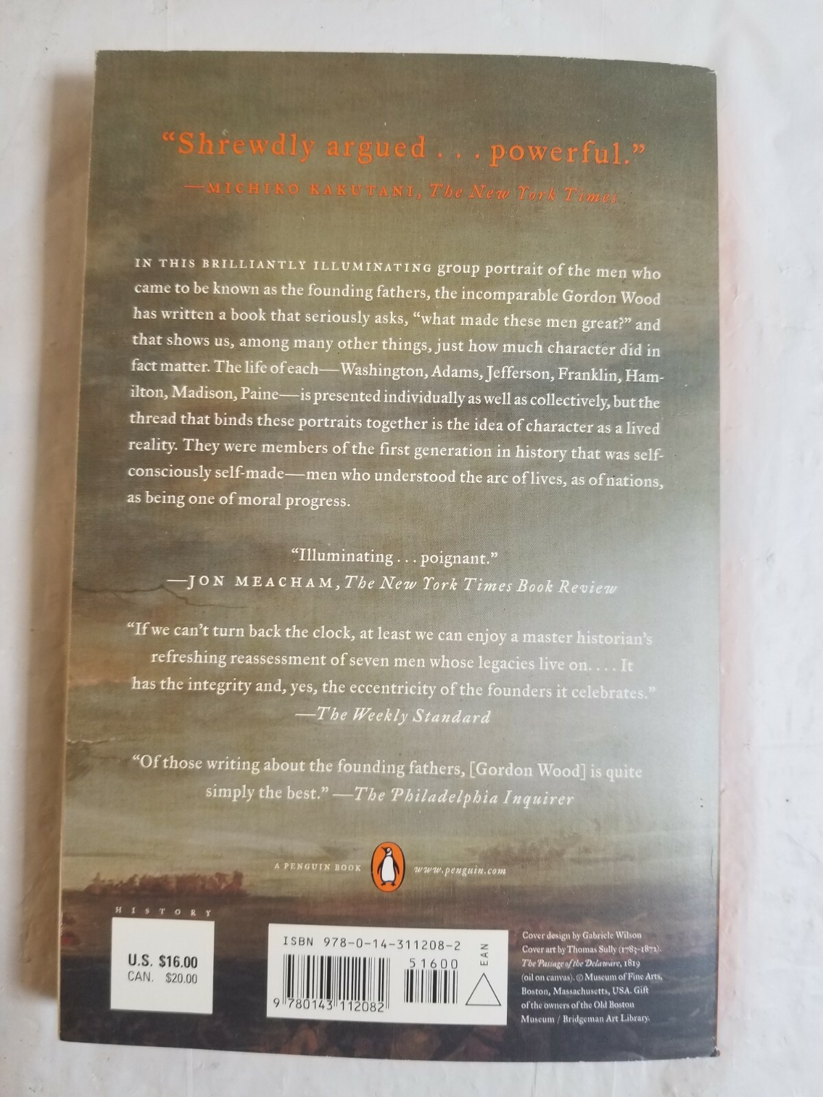 2006 REVOLUTIONARY CHARACTERS The Founders Paperback Book by GORDON S WOOD